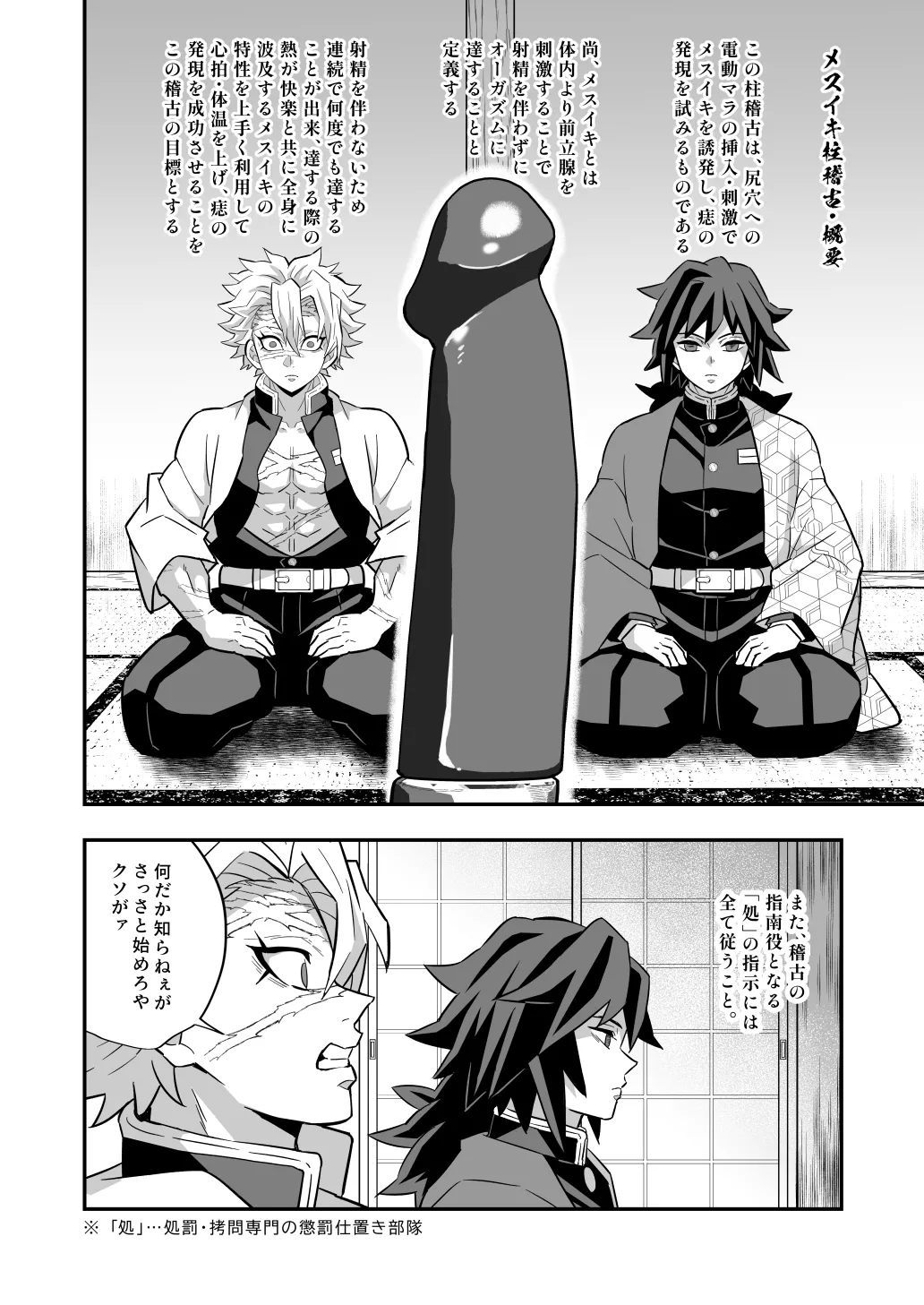 柱メスイキ稽古編 Page.3