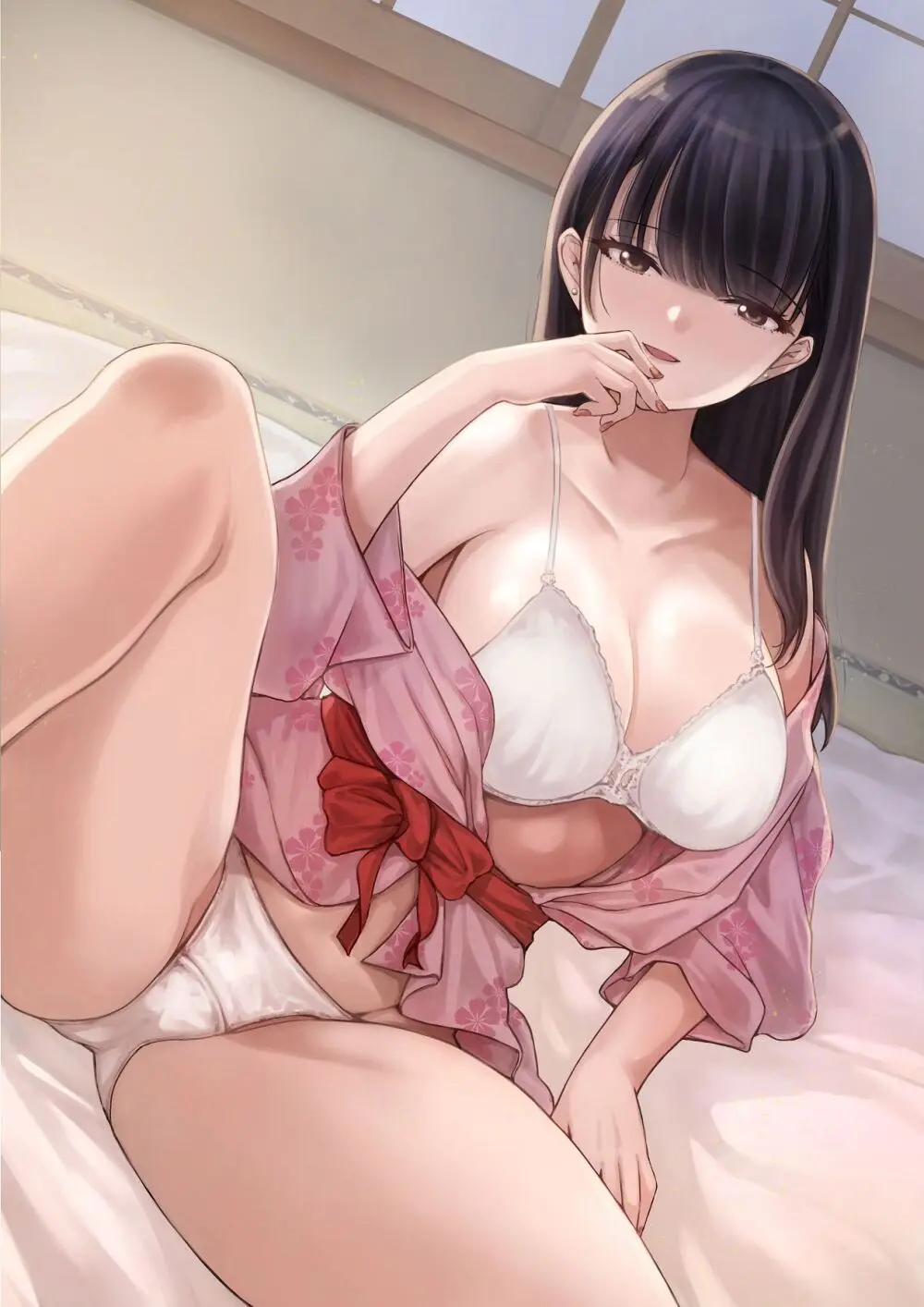 元清楚系ビッチの後輩ちゃんは先輩を快楽堕ちさせたい。 Page.48