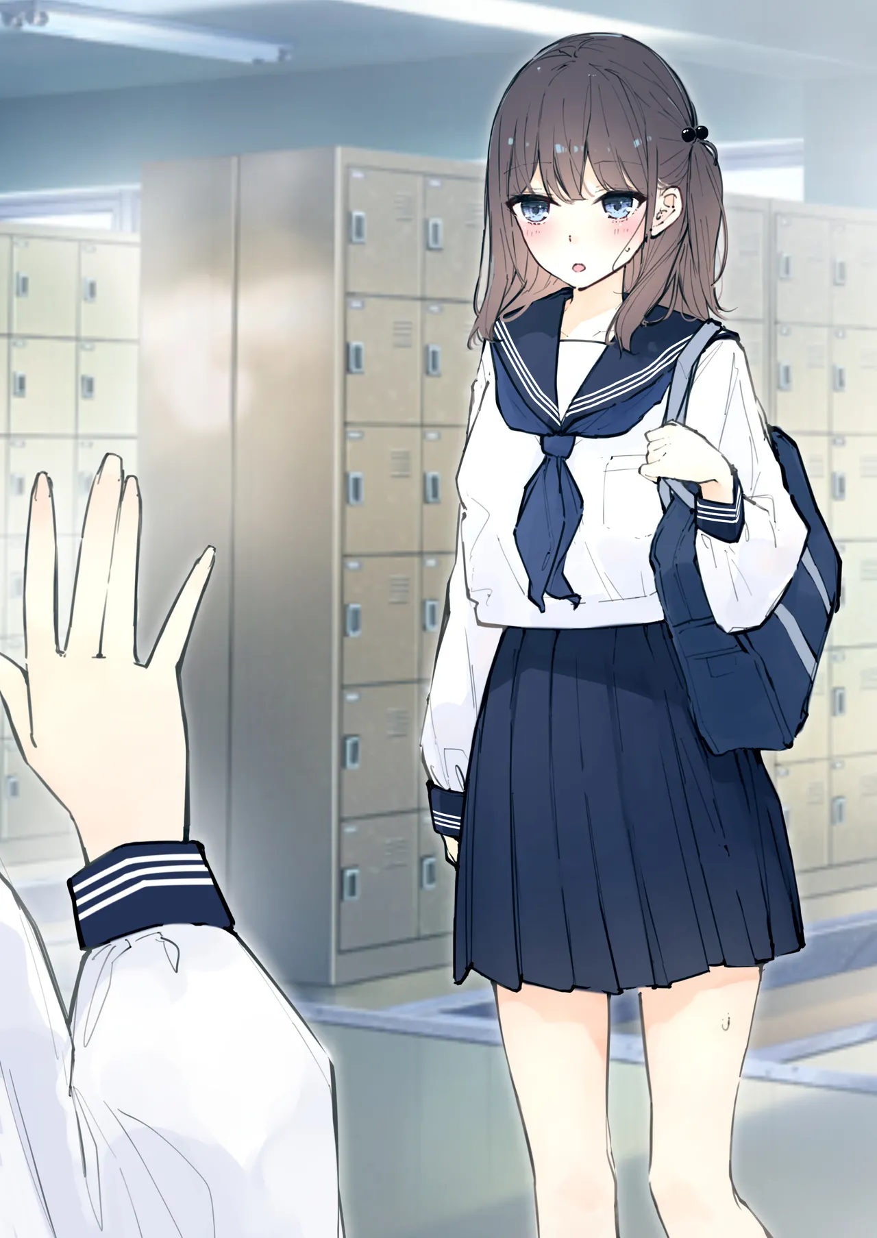 ［なのなんの］ 貞操帯●教されてる女の子01 Page.9