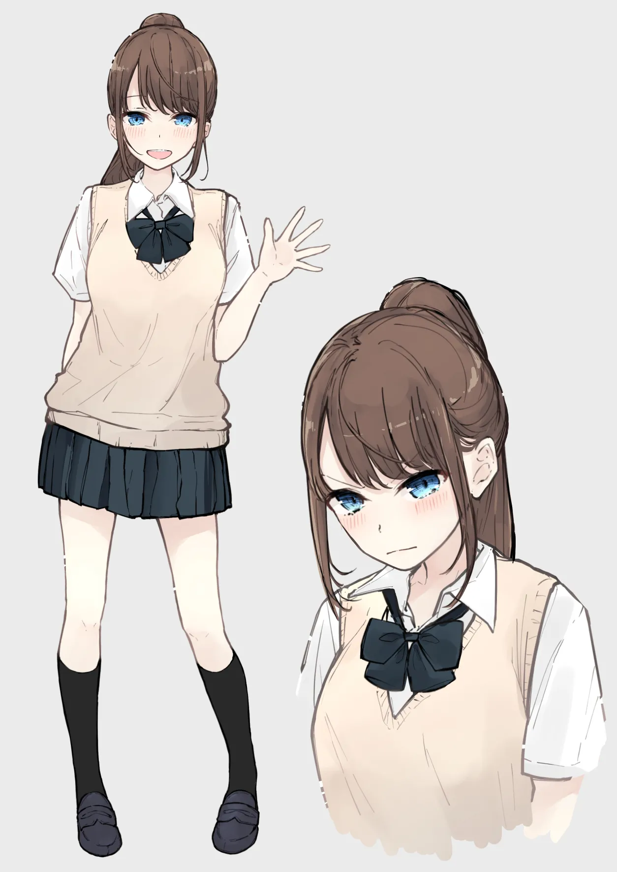 ［なのなんの］ 制服おもちゃ放置 02