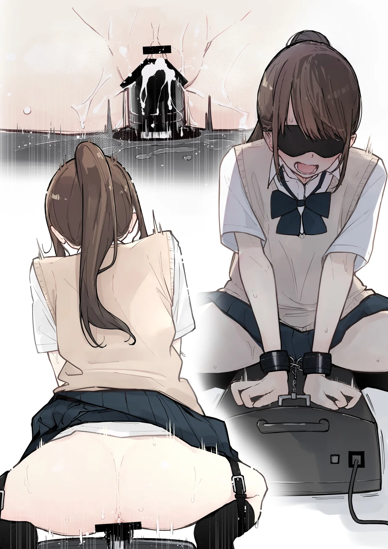 ［なのなんの］ 制服おもちゃ放置 02 Page.5