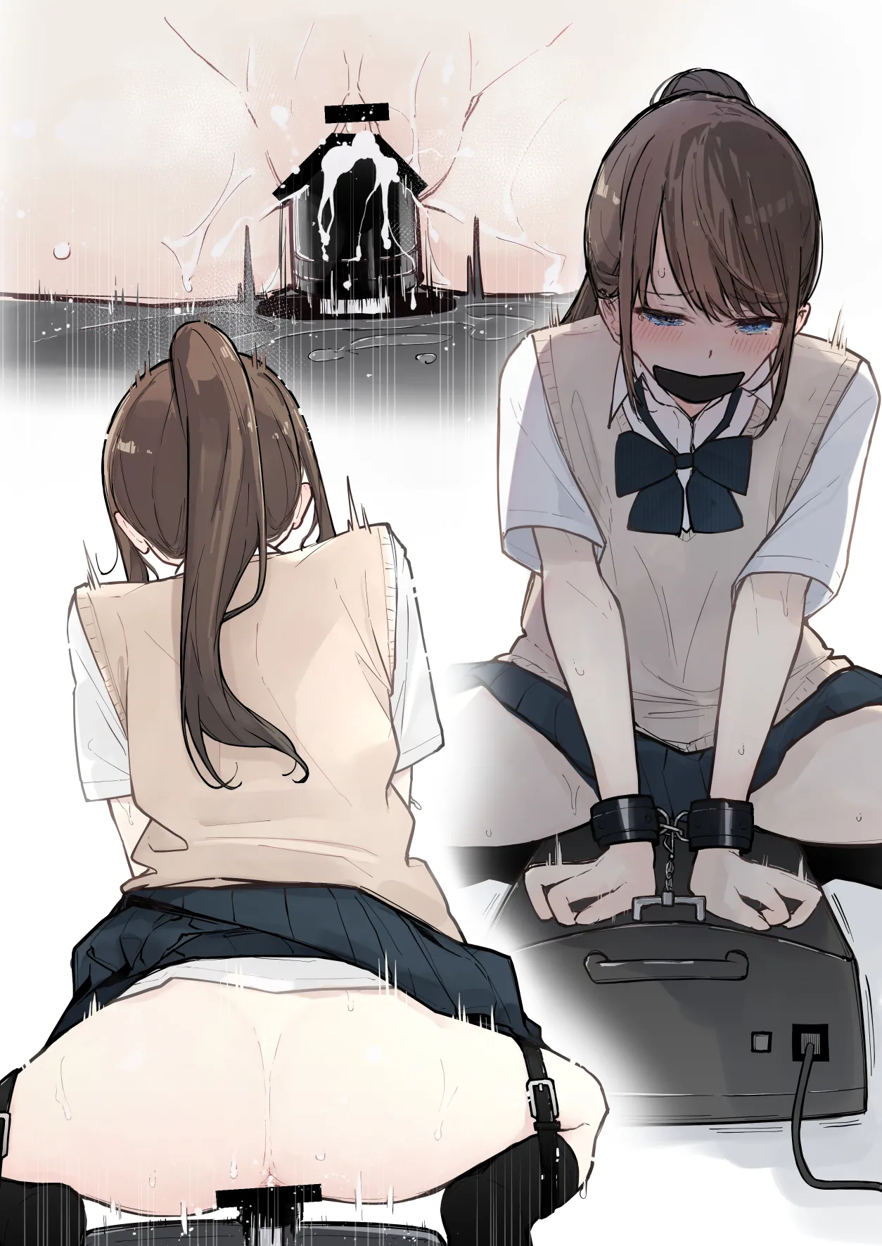 ［なのなんの］ 制服おもちゃ放置 02 Page.7