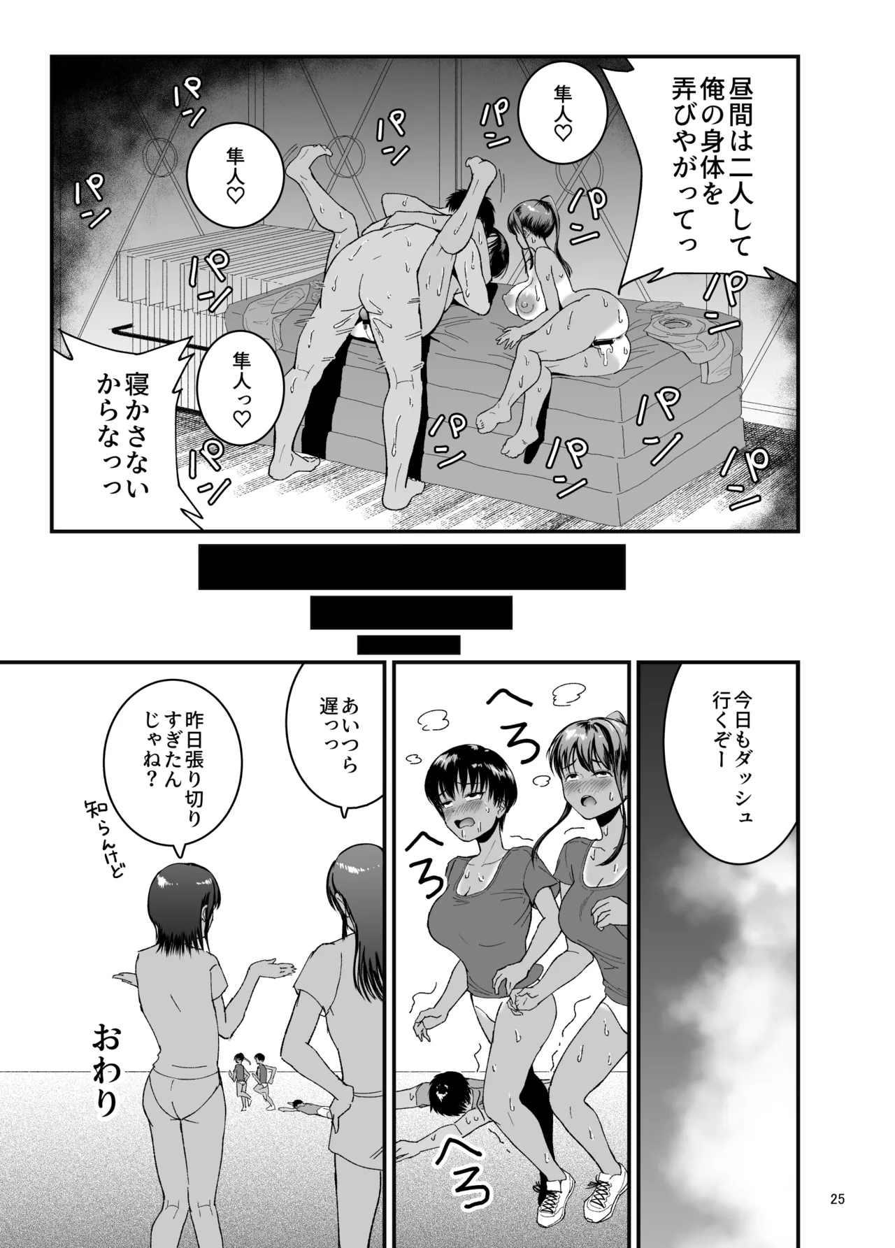 トびたいカラダ2〜僕らのドスケベ夏合宿〜 Page.25