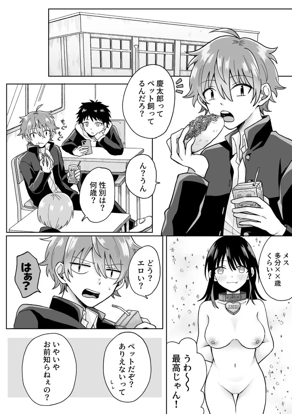 俺の可愛い愛玩人間 Page.8
