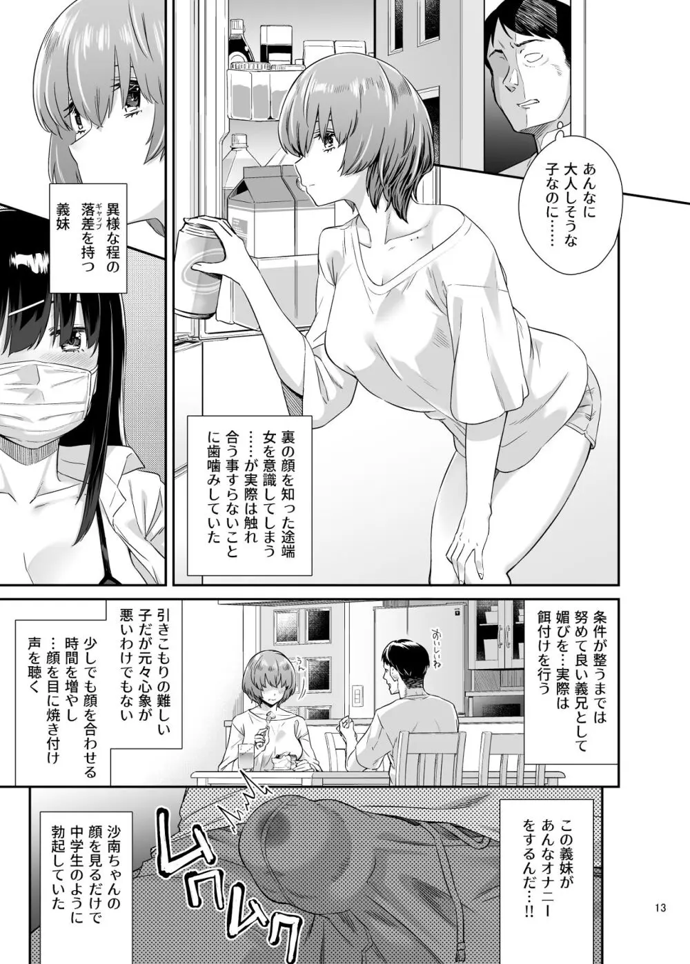 沙南ちゃんを眠らせてぶち●す Page.12