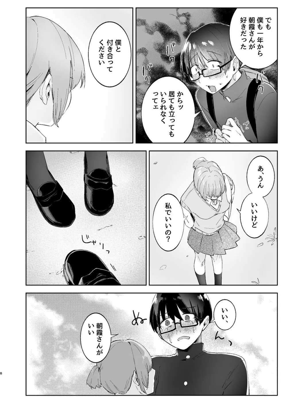 汚くて気持ち悪い君は。 Page.8