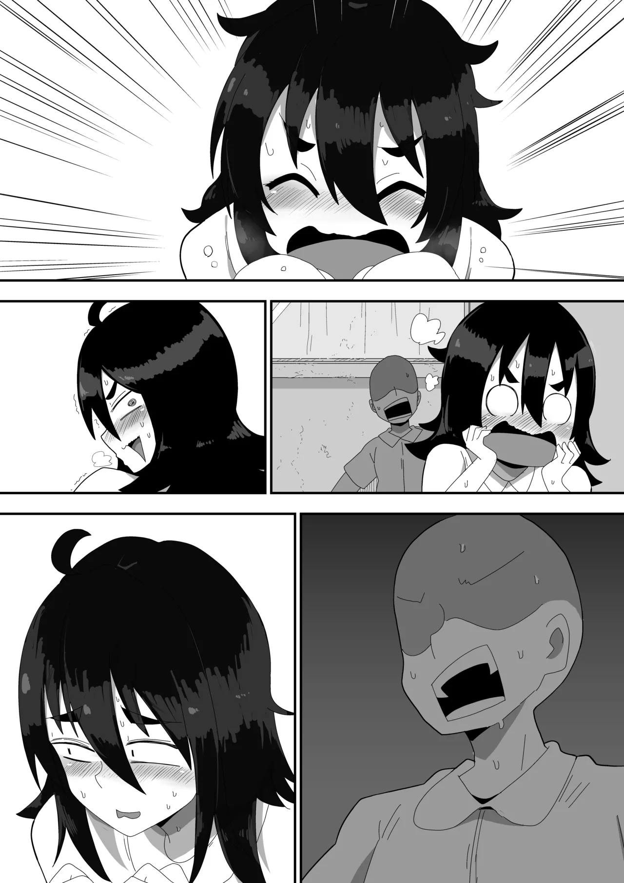 地味子ちゃんをオナホにする話し Page.107