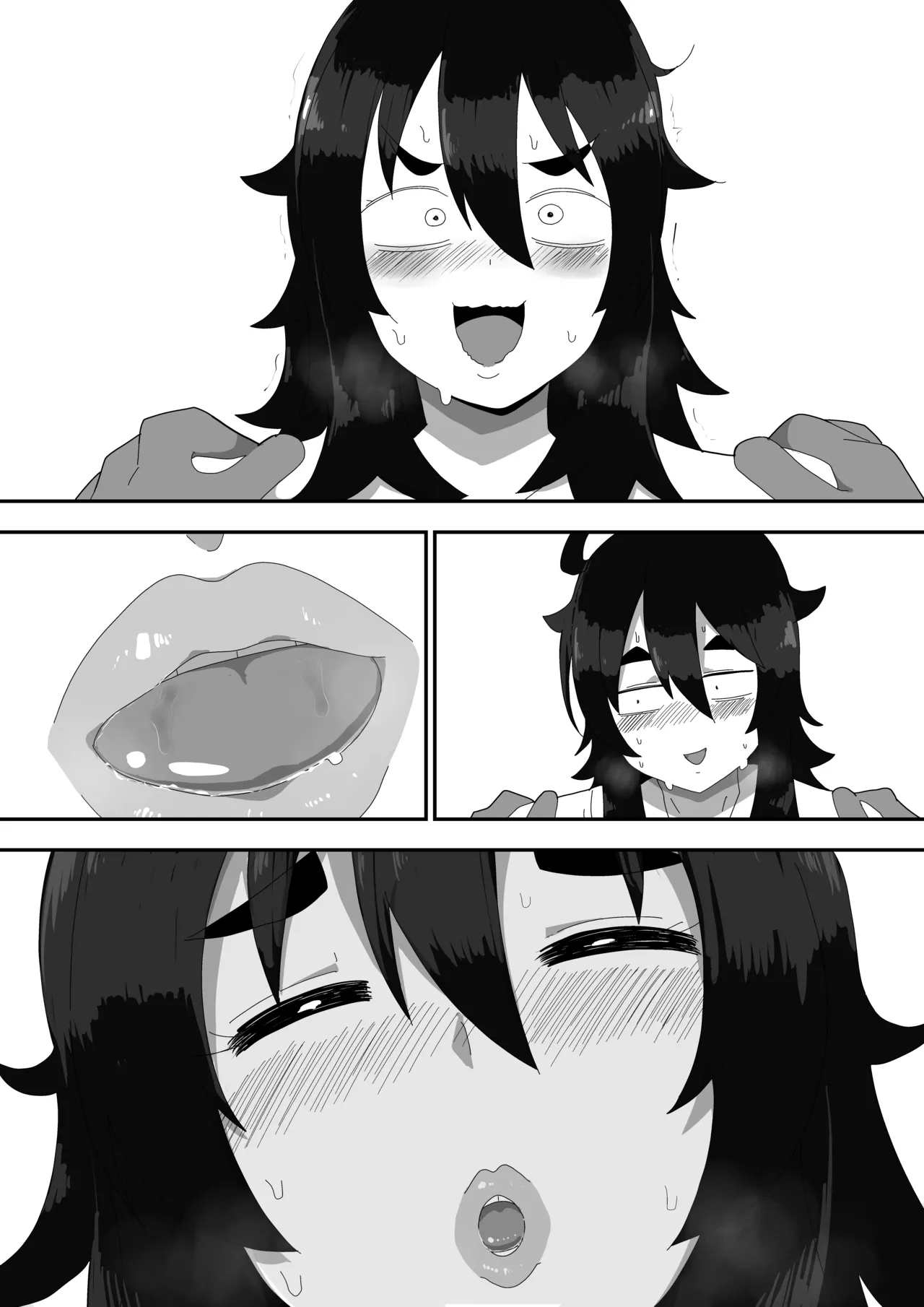 地味子ちゃんをオナホにする話し Page.114