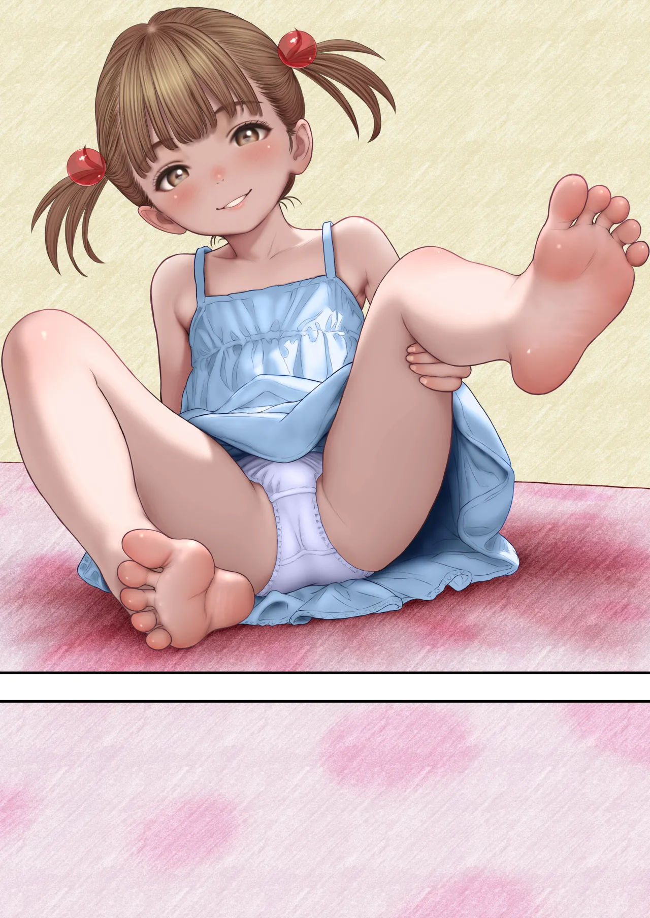 友だちに悪戯されて白いおしっこを漏らしたら長乳ママに正しい性教育を指導された話 Page.39