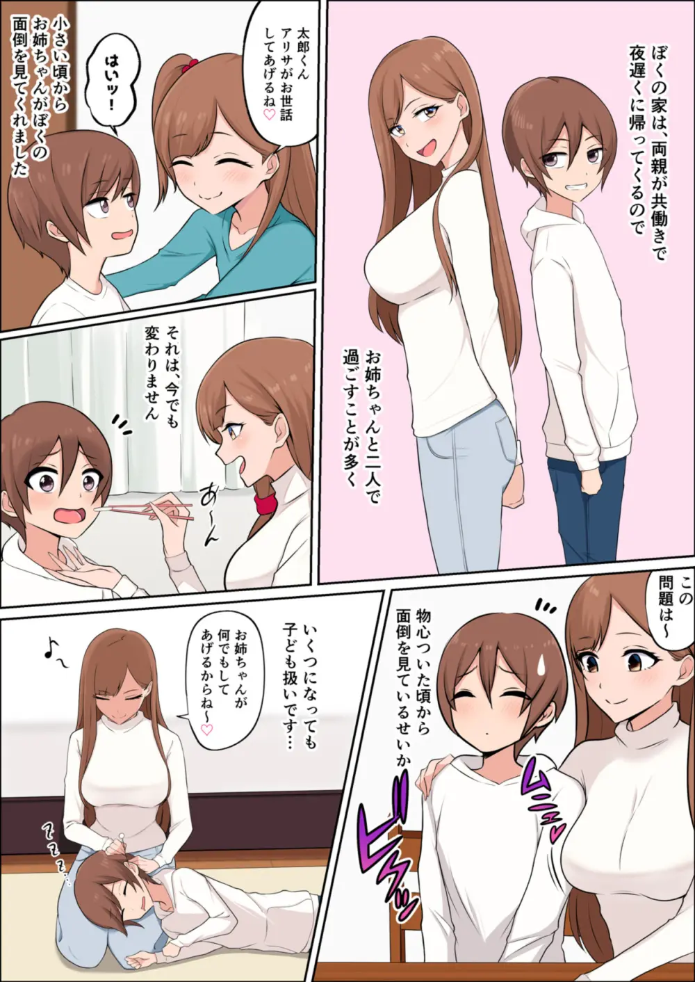 僕だけの絶対的お姉ちゃん Page.8