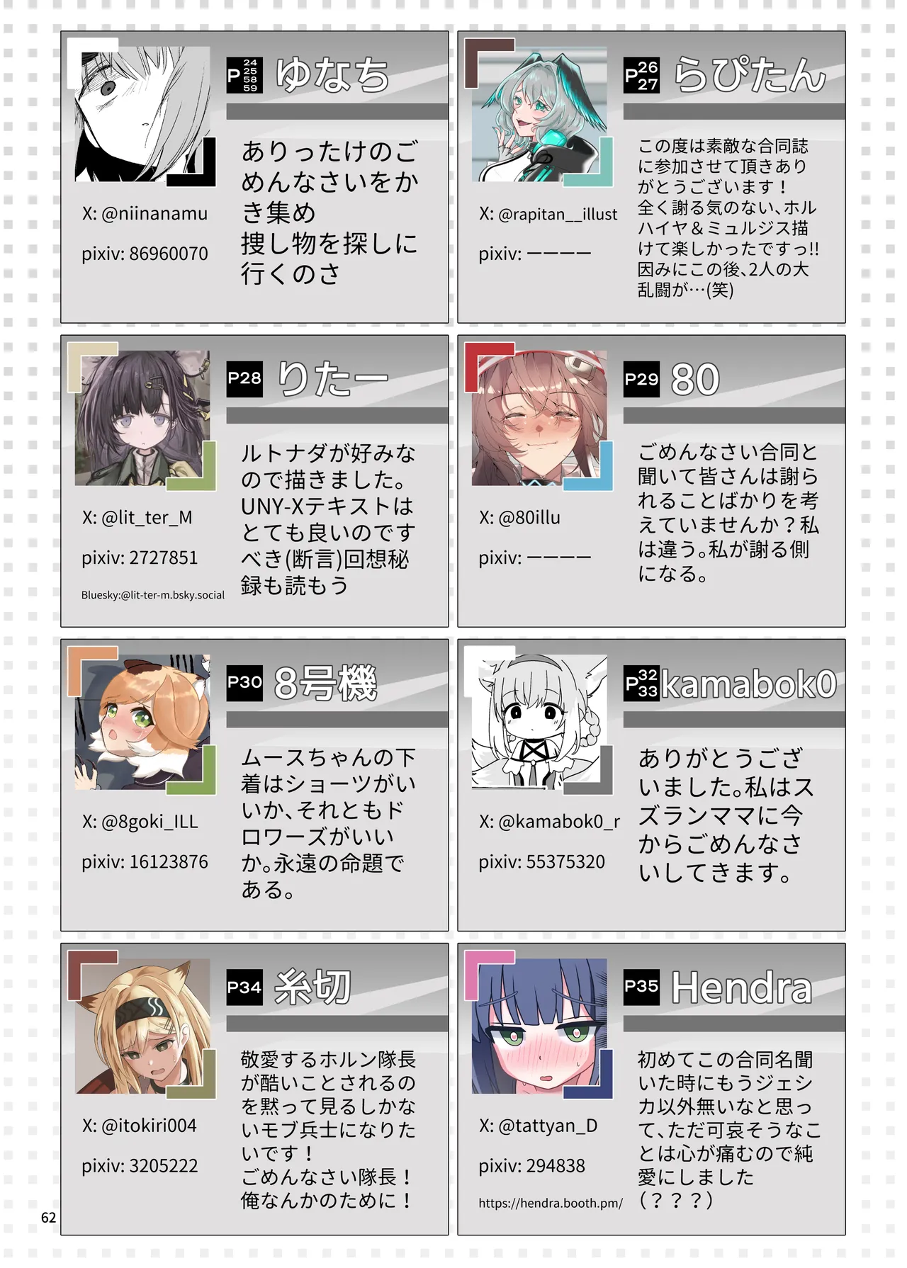 アークナイツごめんなさい合同 Page.62