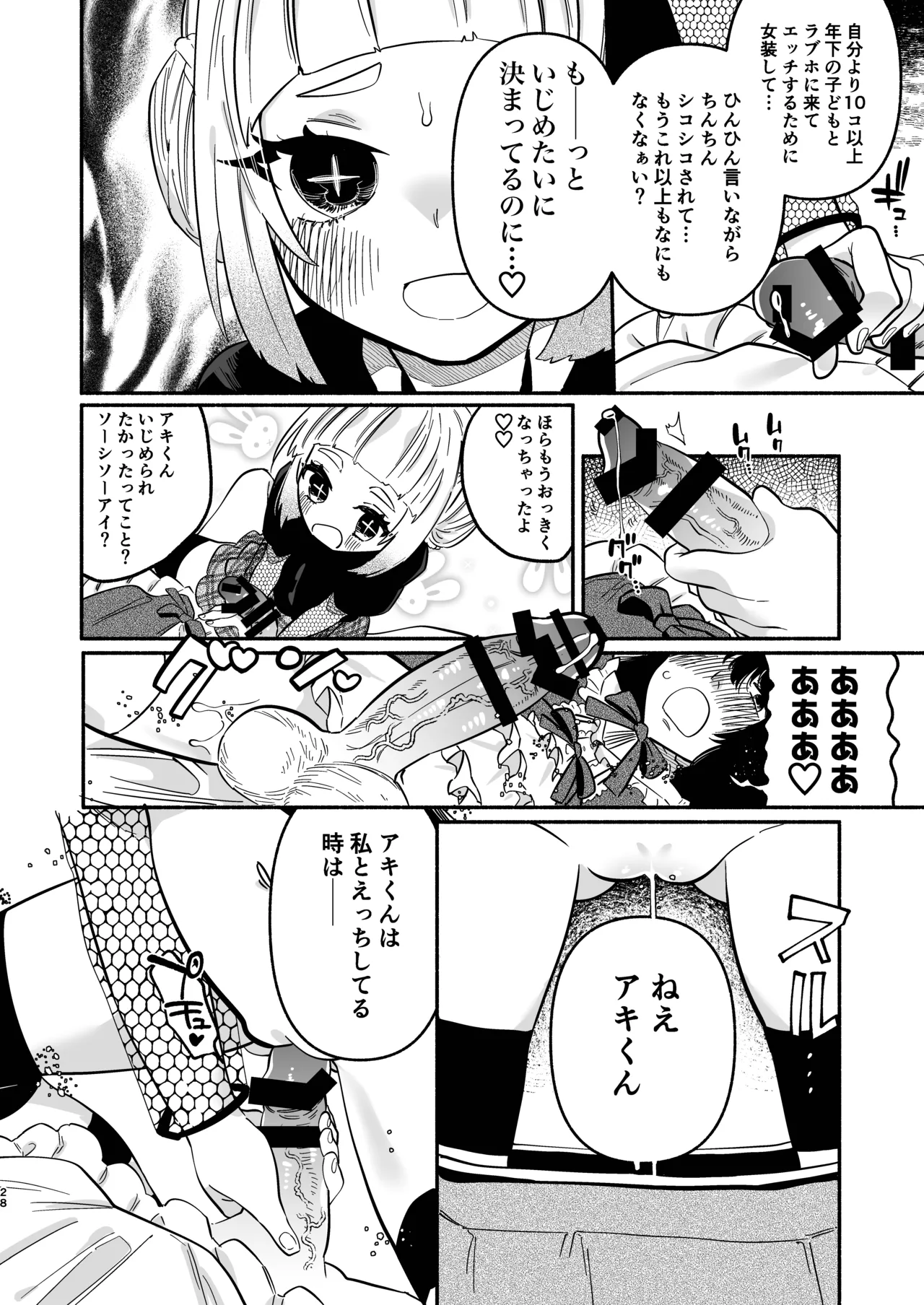 少女の下僕は女装癖を纏う Page.28