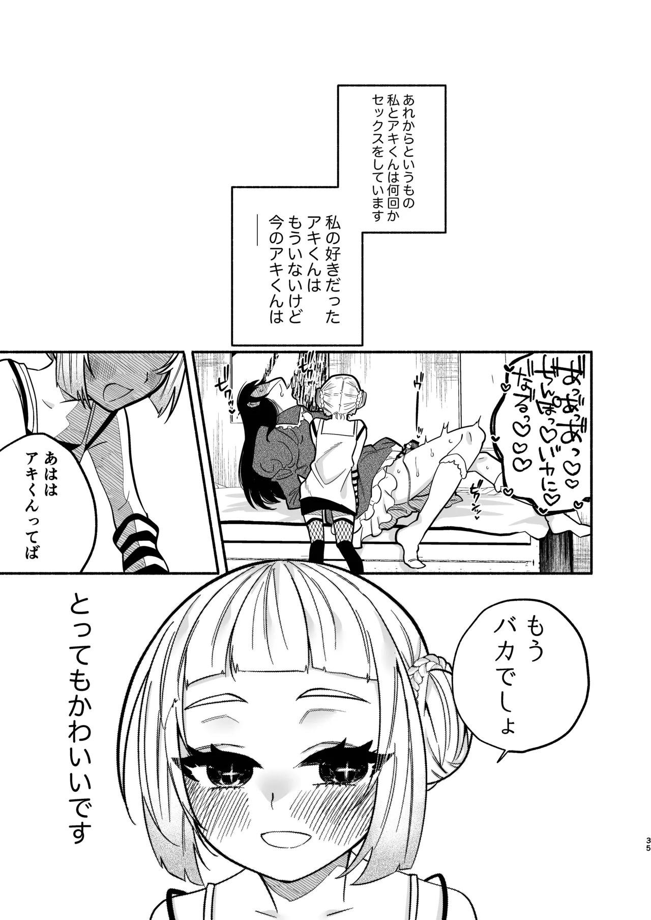 少女の下僕は女装癖を纏う Page.35
