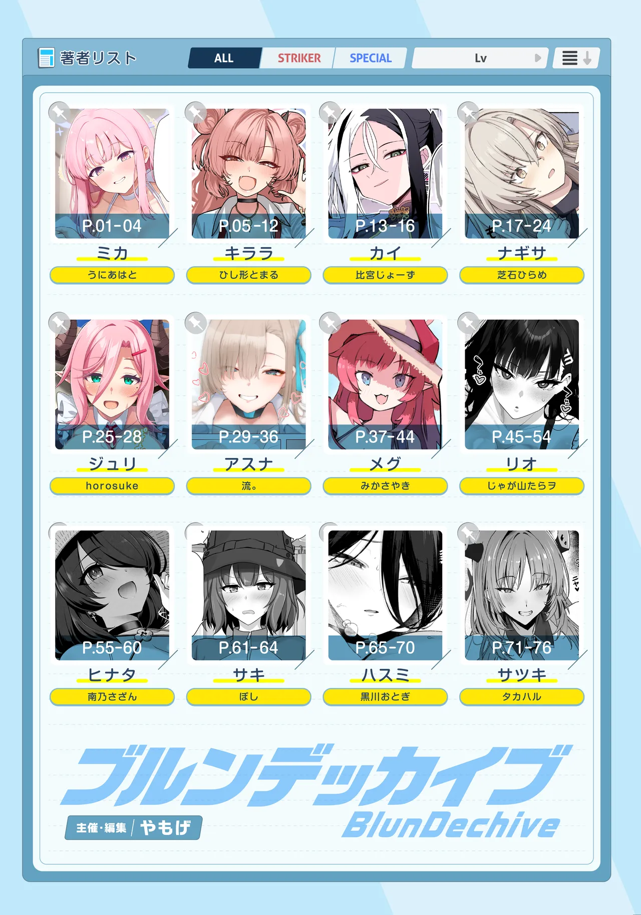 ブルアカパイズリ合同「ブルンデッカイブ」 Page.2