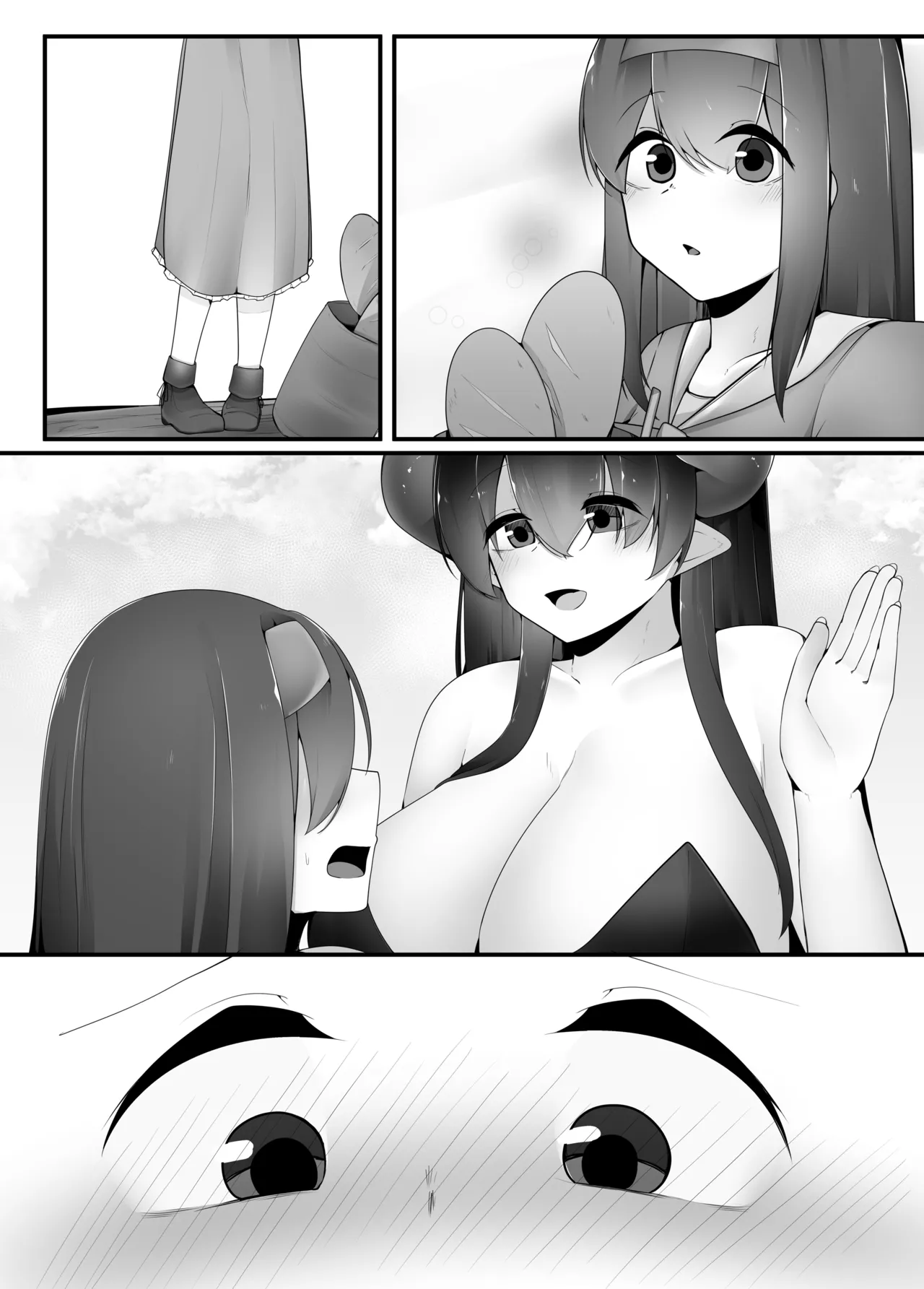 サキュバスのお姉さんがショタ勇者の身も心も犯しつくす話 Page.28