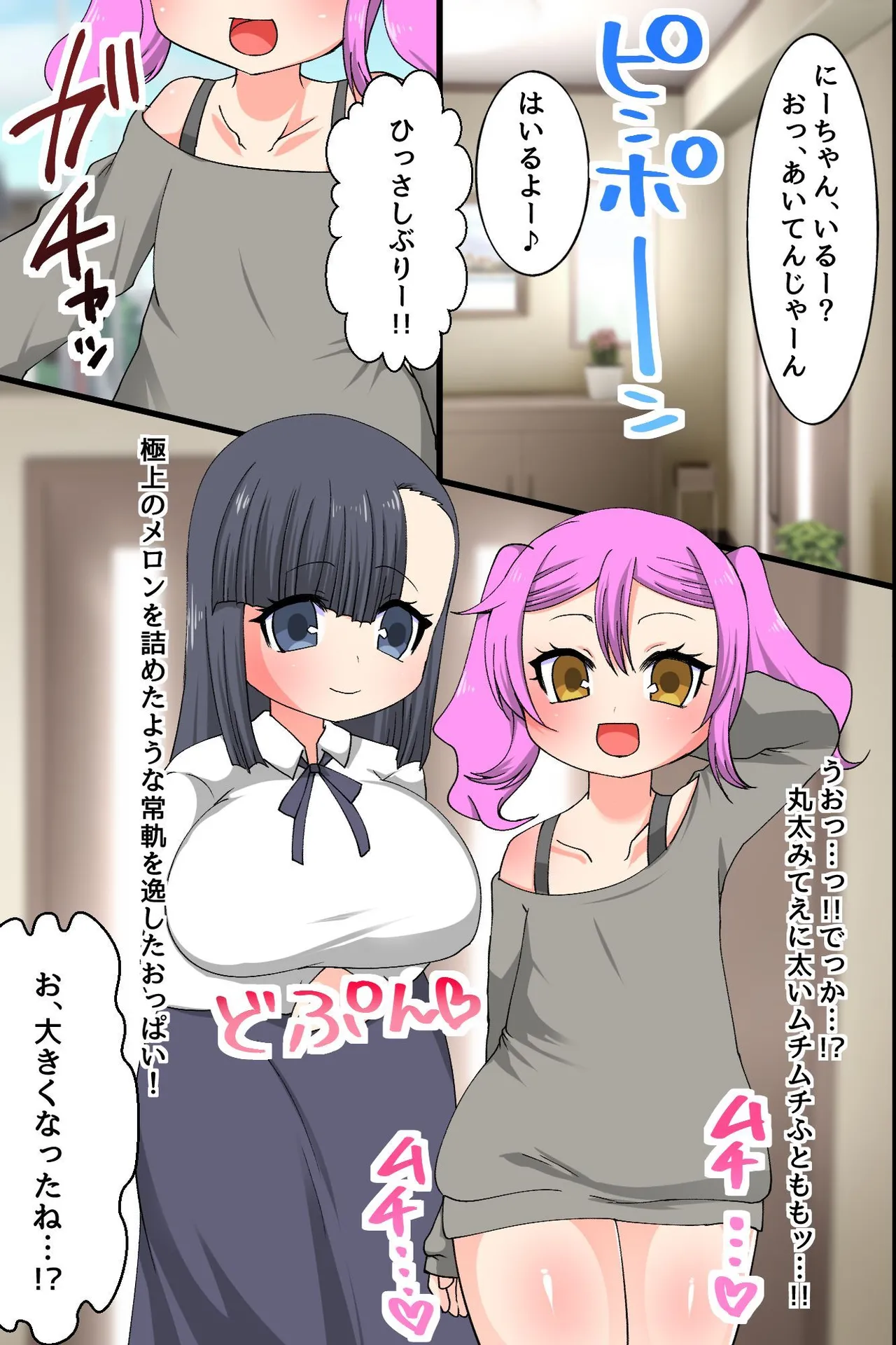 ビッチな姉妹はお兄ちゃんとセックスしたい！〜童貞兄といっぱいはじめての気持ちいいこと〜 Page.3