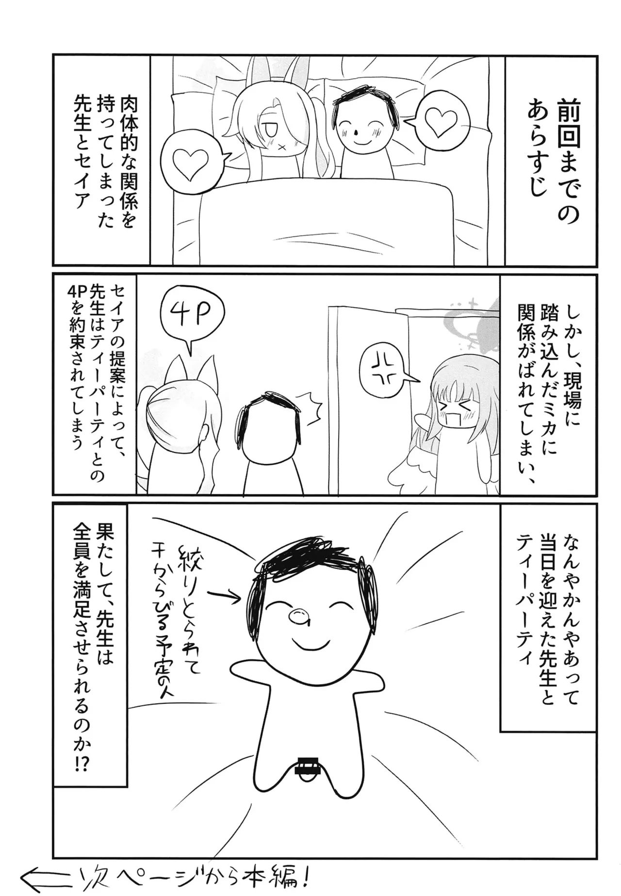 水着ティーパーティー 先生と「秘密」のお茶会 Page.2