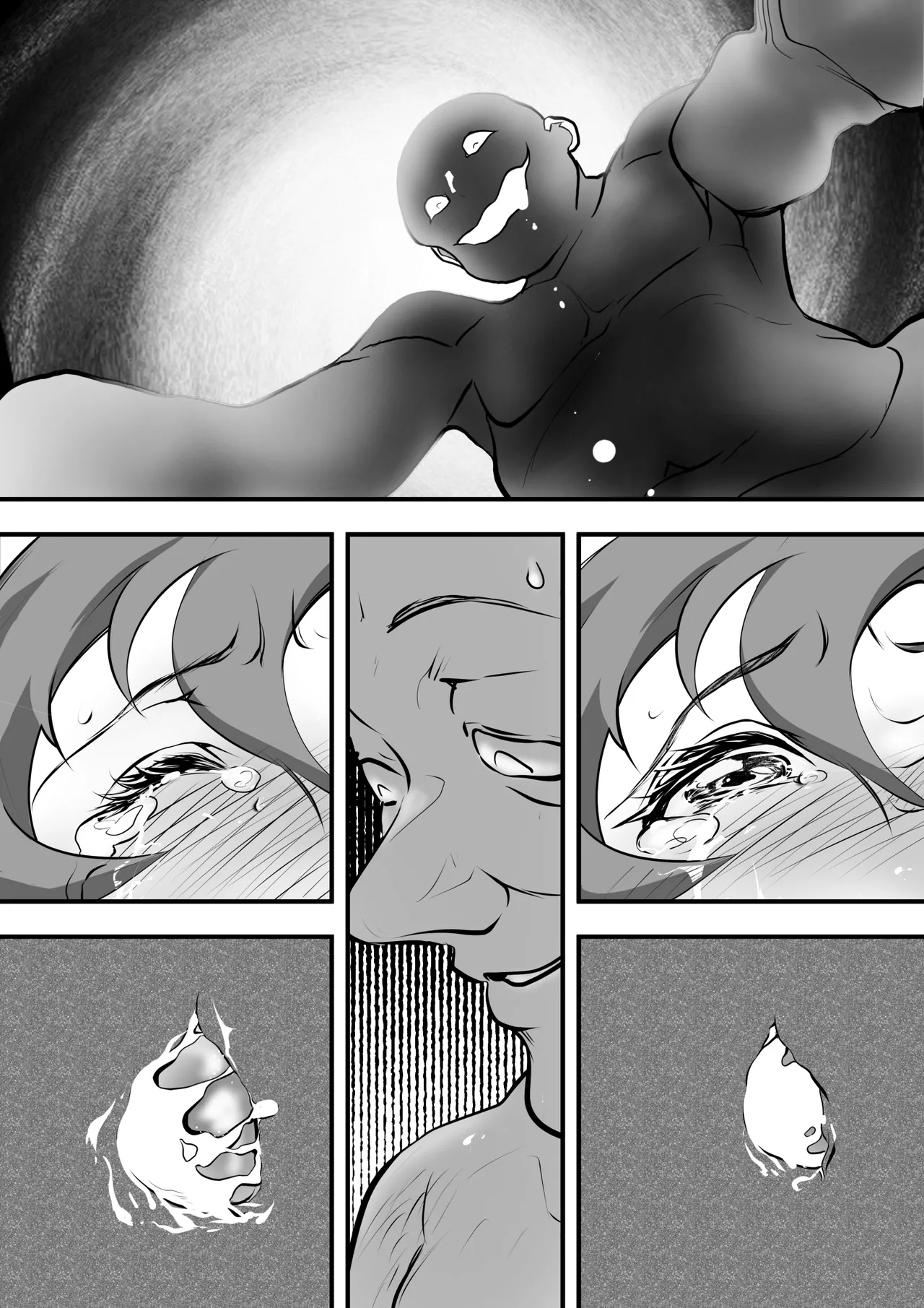 巨乳の新婚人妻さん マンガ家旦那の連載継続のため編集長と取引してNTR… Page.45