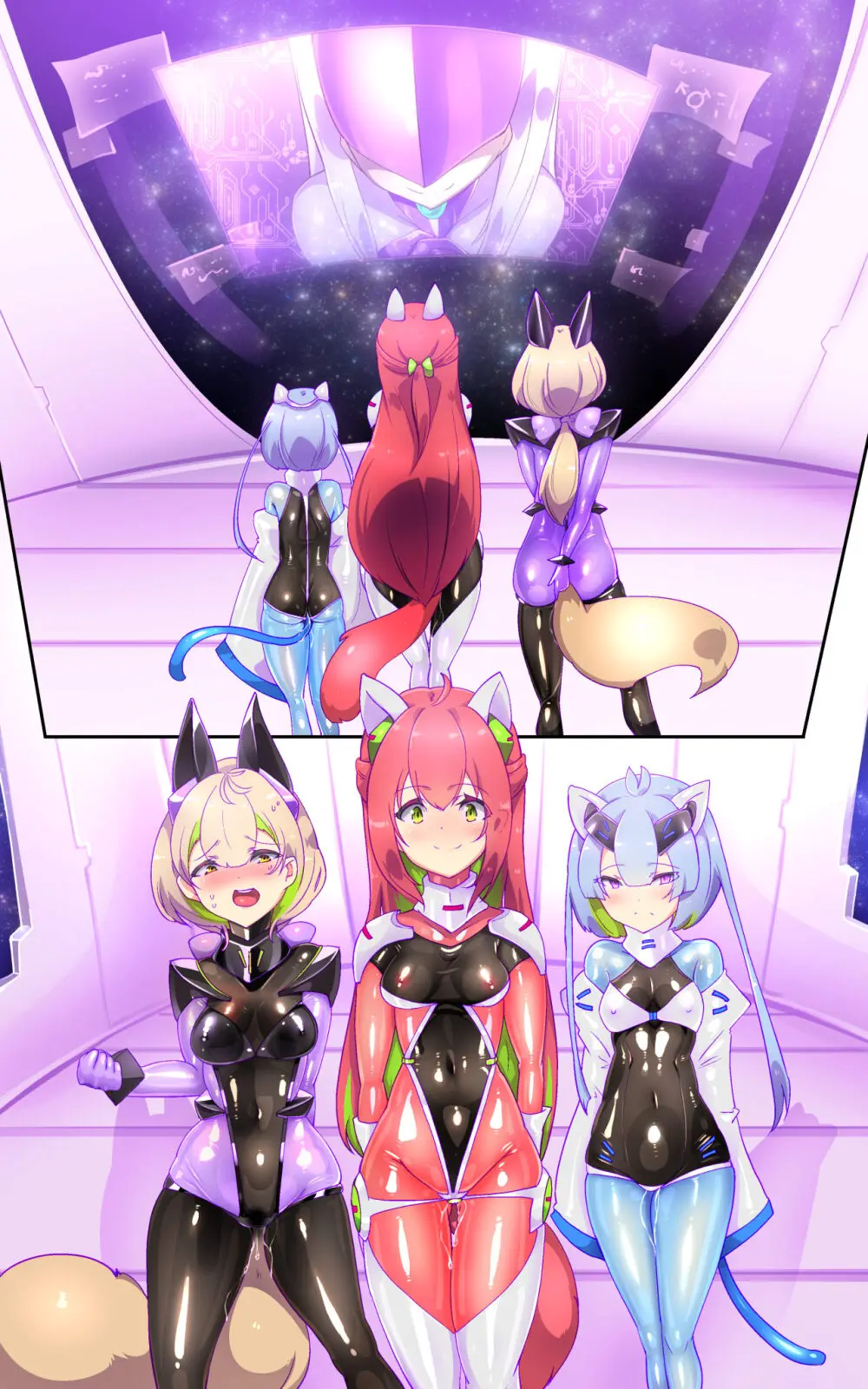 戦闘アンドロイドにTS転生して、とってもえっちな目にあって悪堕ちする漫画 -戦光兵女プリッケ・ツァーナ- Page.46