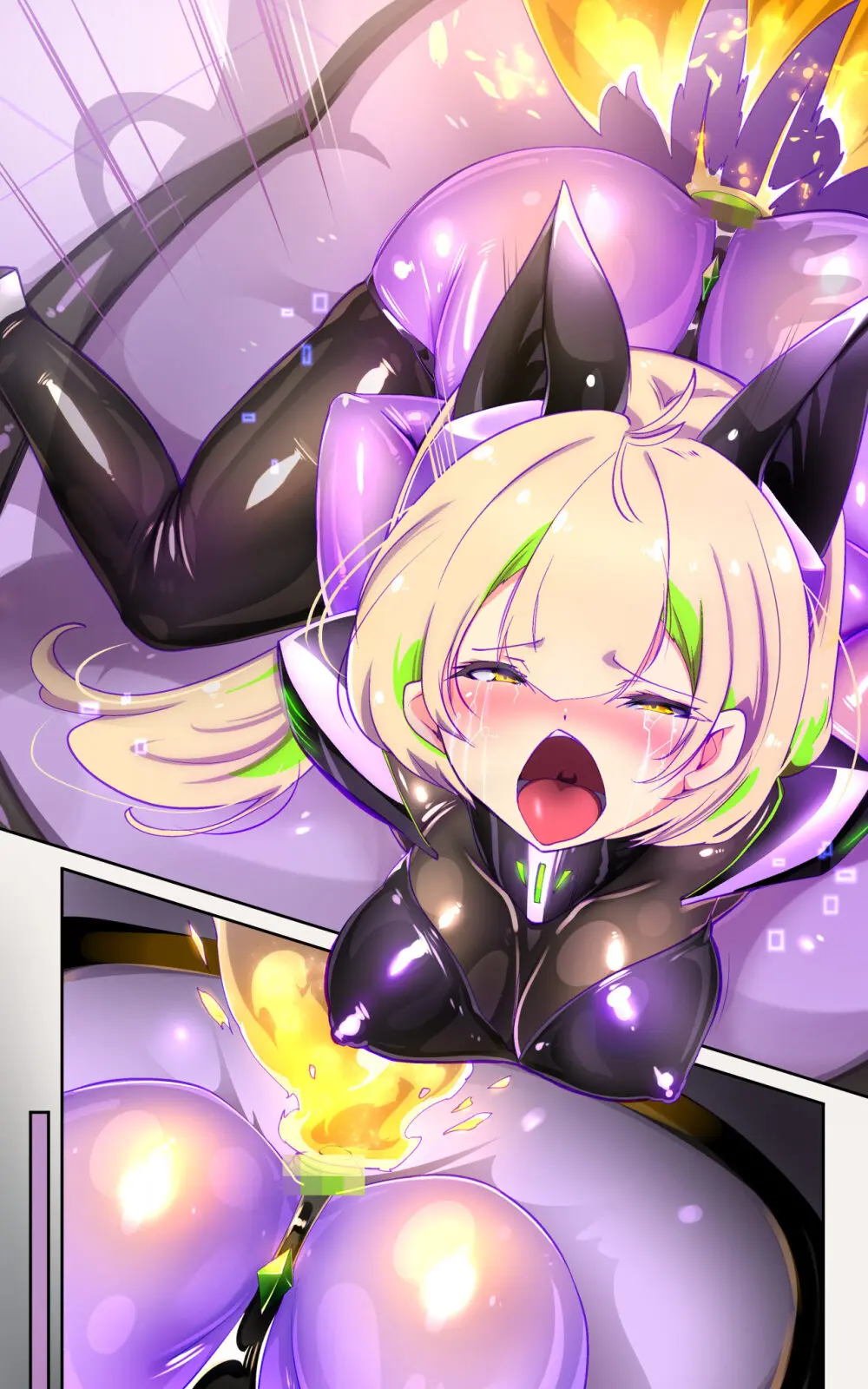 戦闘アンドロイドにTS転生して、とってもえっちな目にあって悪堕ちする漫画 -戦光兵女プリッケ・ツァーナ- Page.52