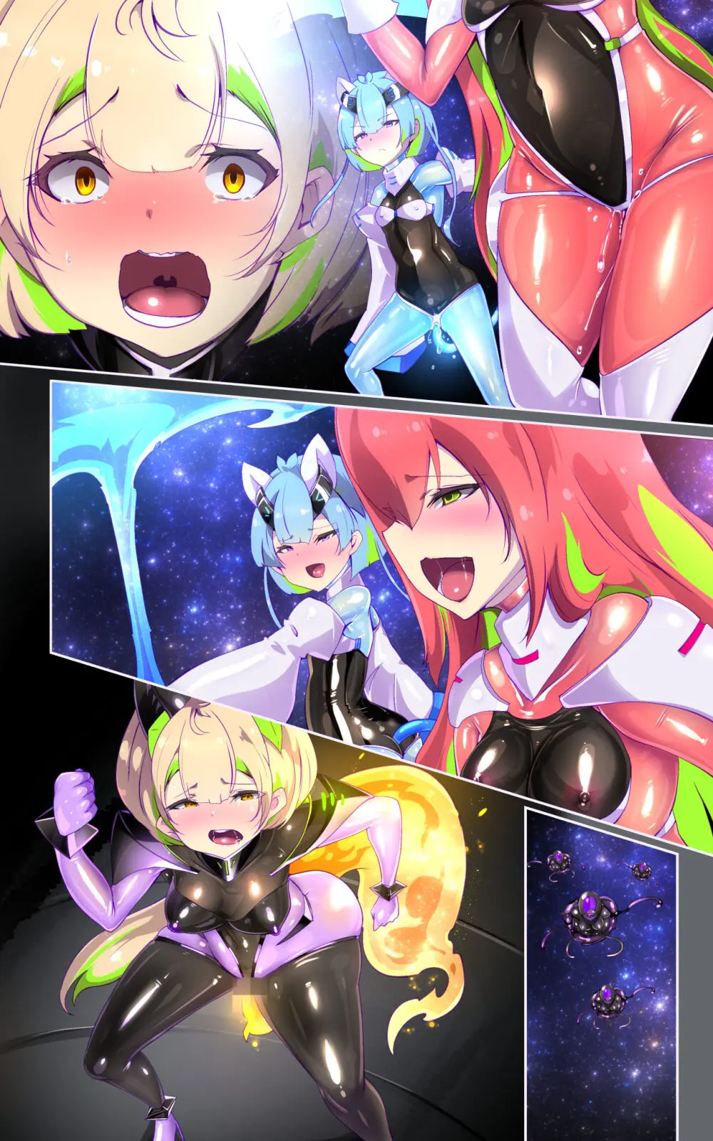 戦闘アンドロイドにTS転生して、とってもえっちな目にあって悪堕ちする漫画 -戦光兵女プリッケ・ツァーナ- Page.54