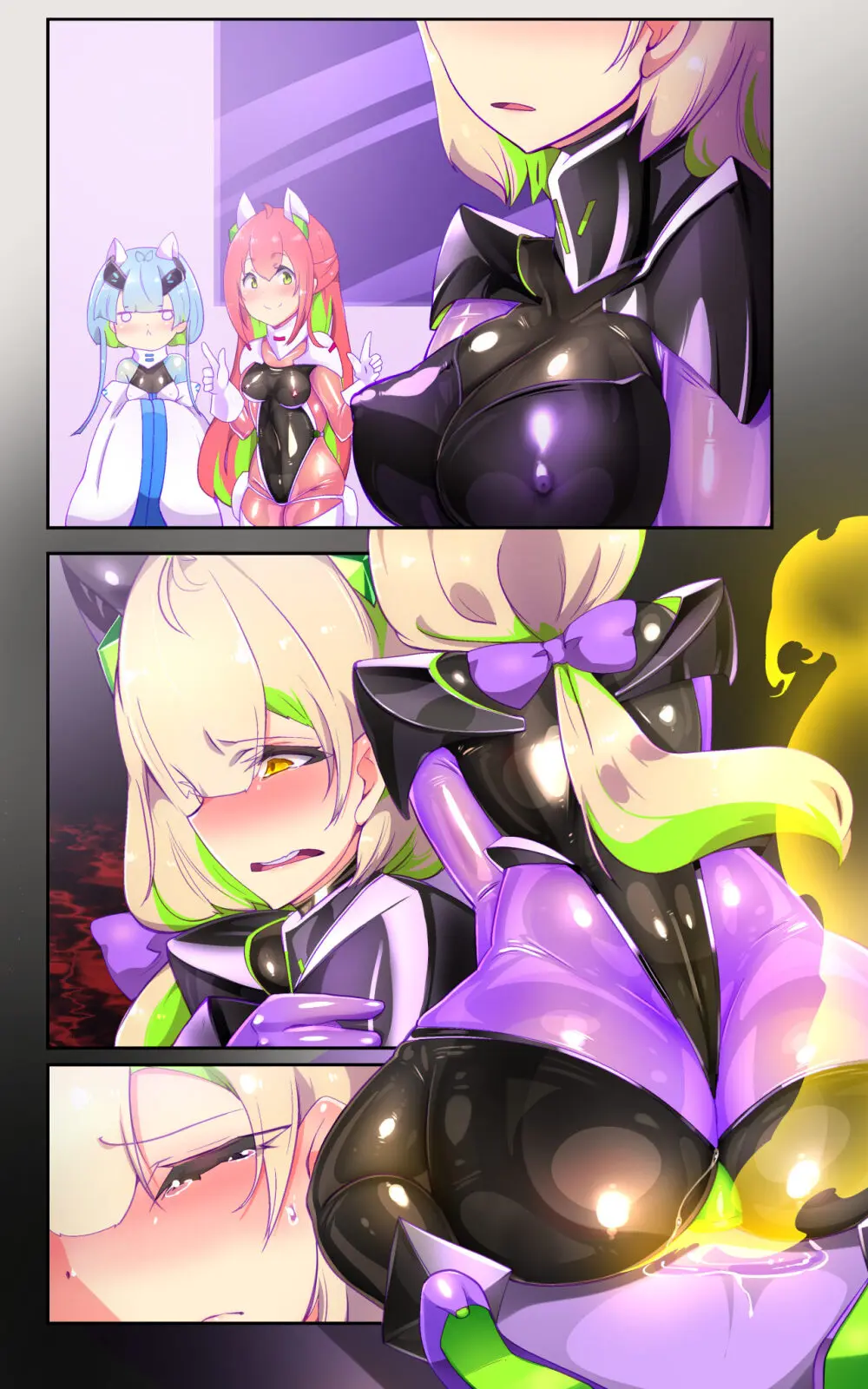 戦闘アンドロイドにTS転生して、とってもえっちな目にあって悪堕ちする漫画 -戦光兵女プリッケ・ツァーナ- Page.62