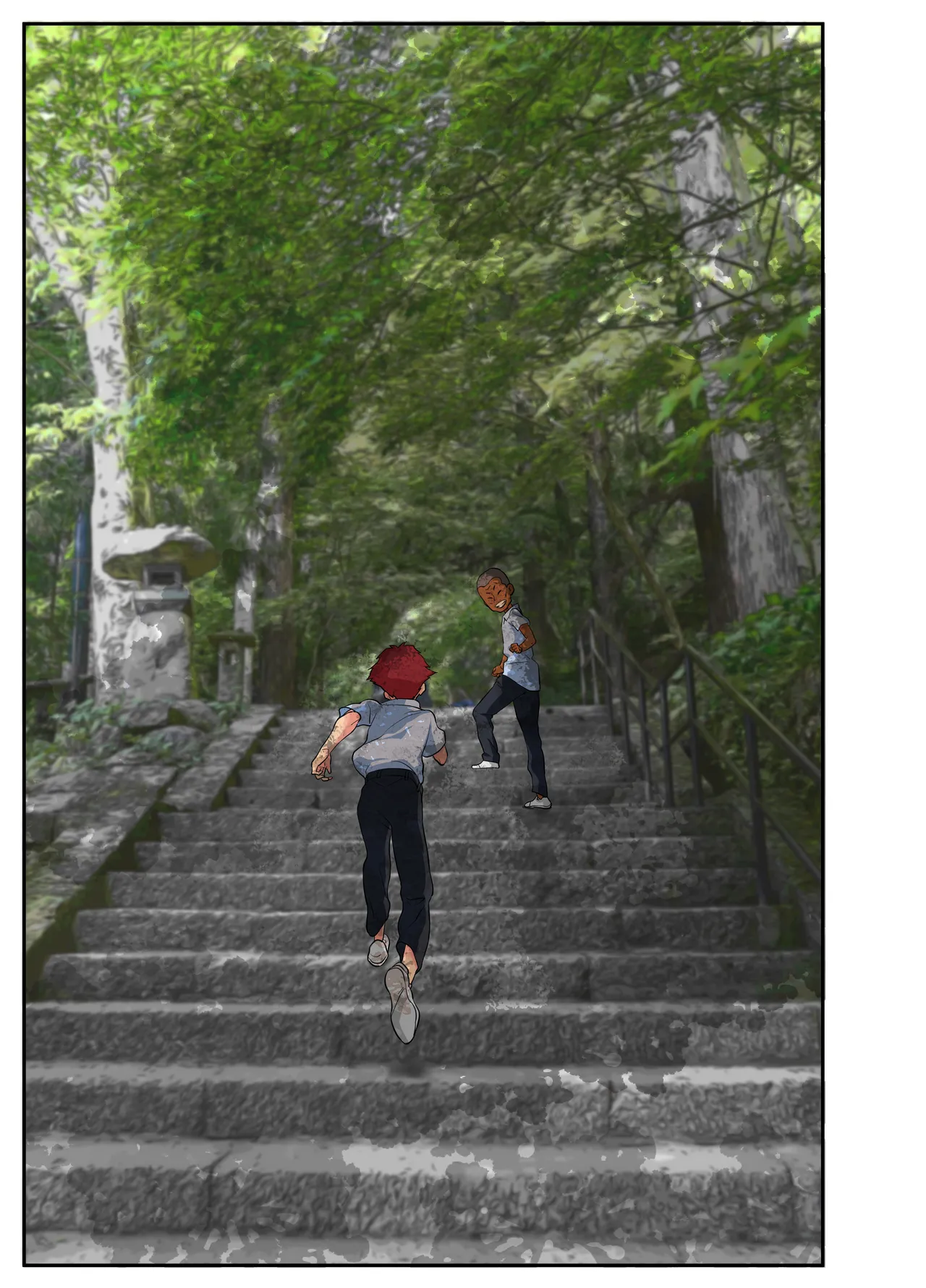 よくゲンコツをおみまいする糞〇キのチ〇コが夫では 到底届かない奥まで突いてきて「調子にのるんじゃないよ!」 といいながらも汗だく交尾に堕ちる肝っ玉母ちゃん! Page.126