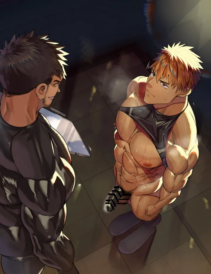 [たかおのがみ (といろ)] 変態覆面(スキン)で戦闘員化した筋肉ヒーロー、雑魚チンおっ勃てメスイキSEX!! Page.43