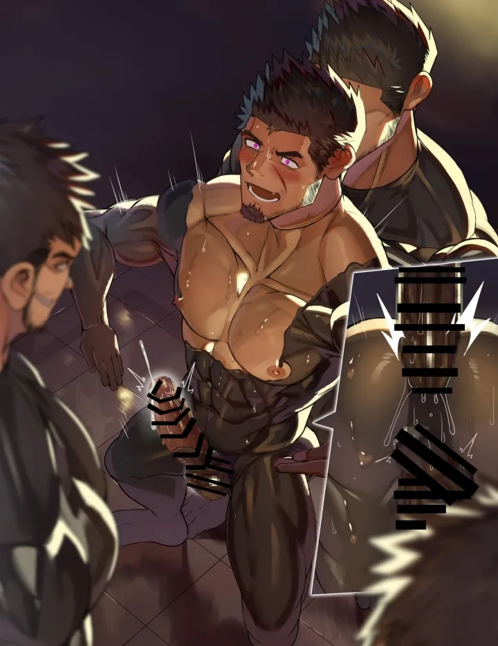 [たかおのがみ (といろ)] 変態覆面(スキン)で戦闘員化した筋肉ヒーロー、雑魚チンおっ勃てメスイキSEX!! Page.51