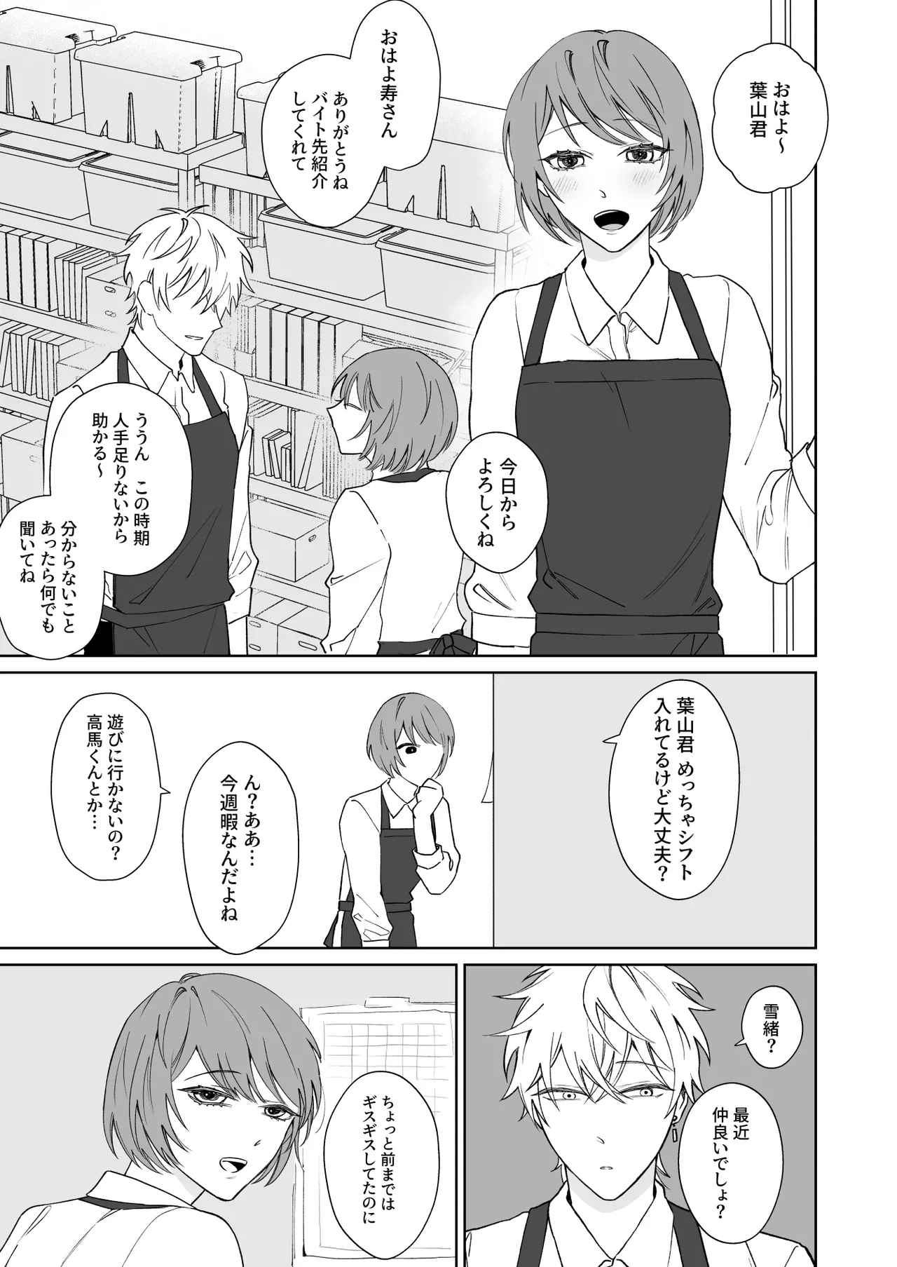 ビッチ君は上手に待てない Page.6