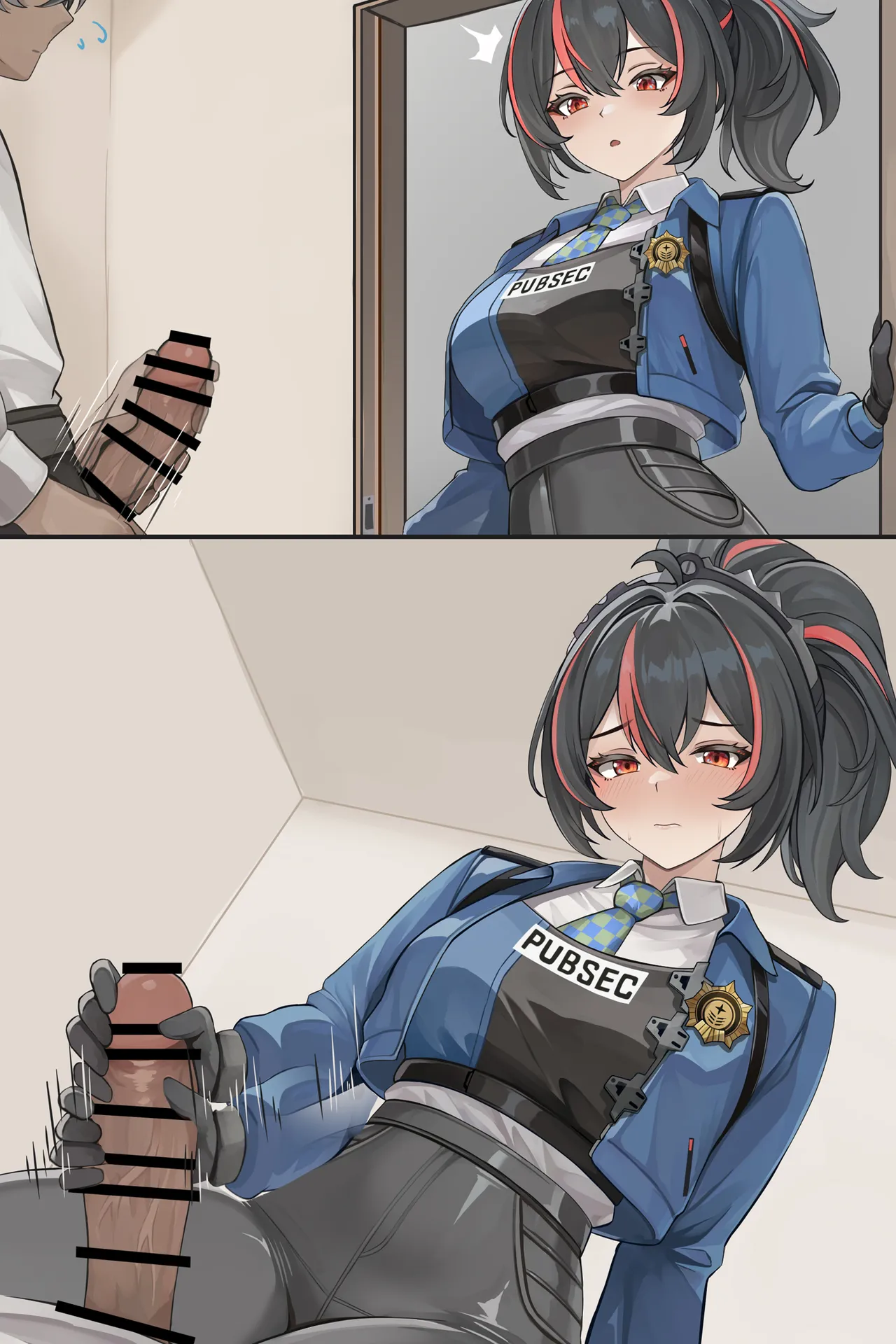 治安官とハプニングえっち Page.7