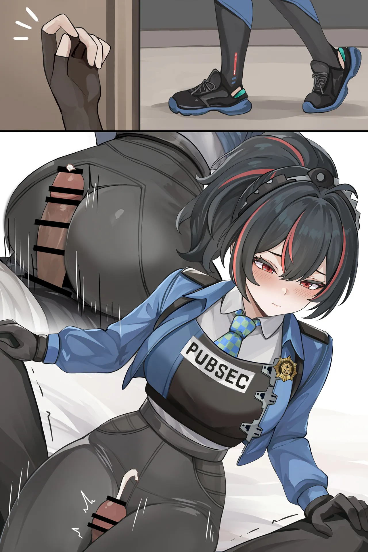 治安官とハプニングえっち Page.8