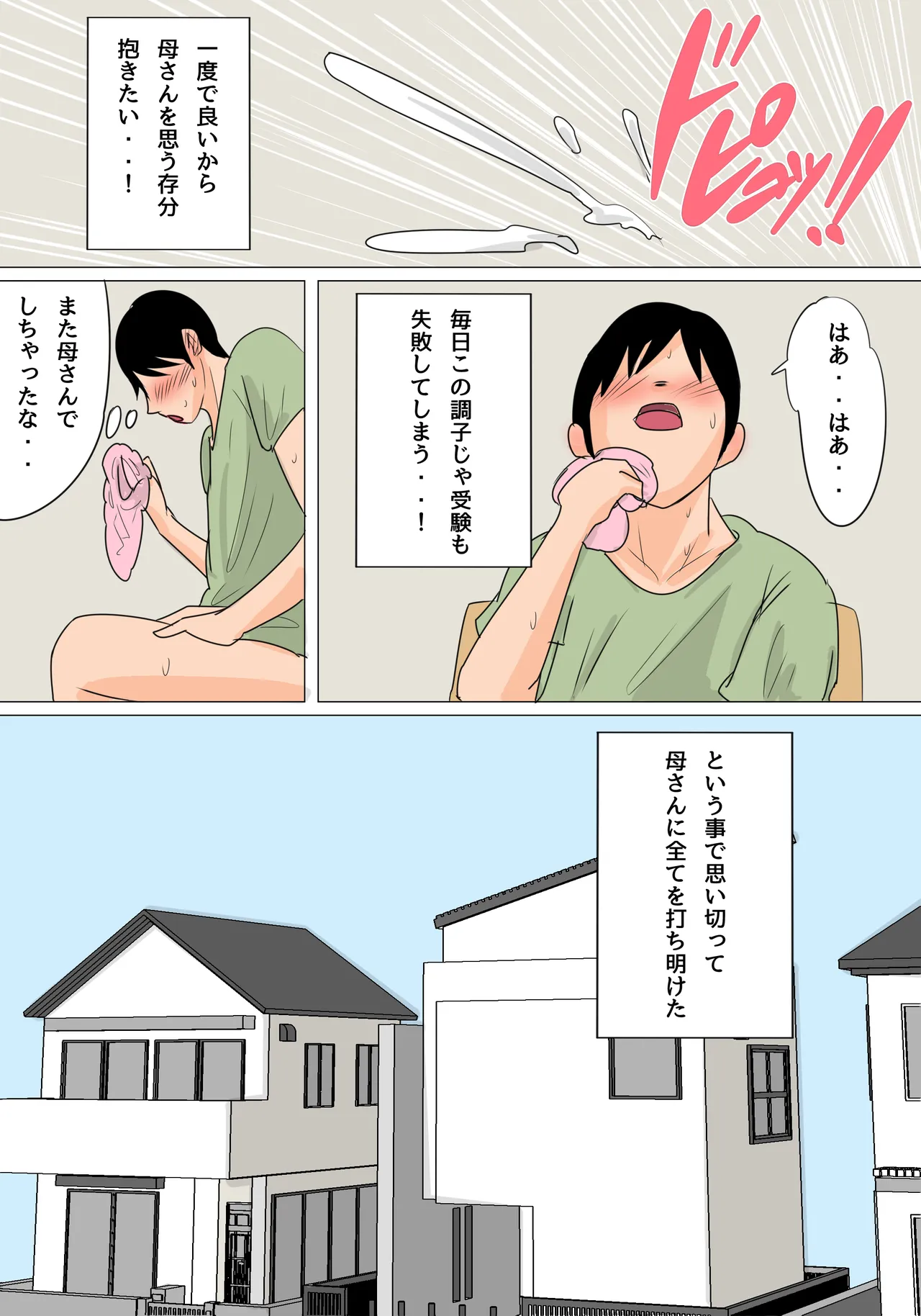 今夜のオカズはお母さん!～中出しありの親子関係～ Page.4