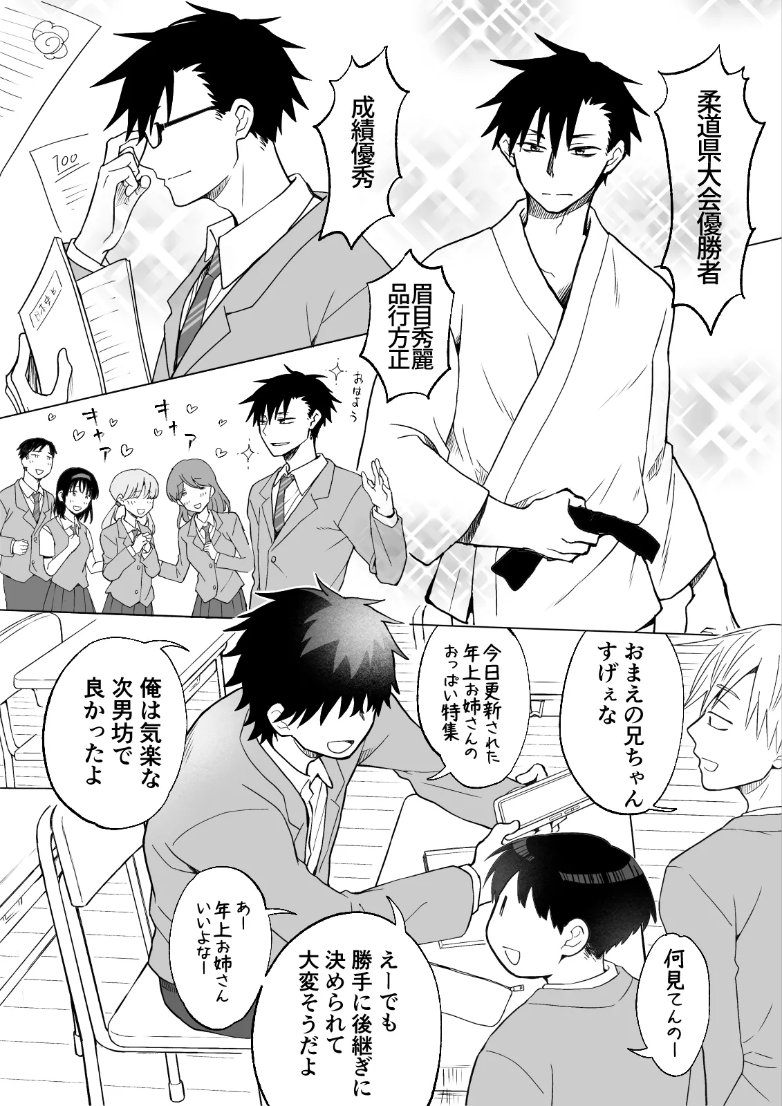 デキる兄が姉になってデキ損ないの弟を可愛がる話。 Page.2