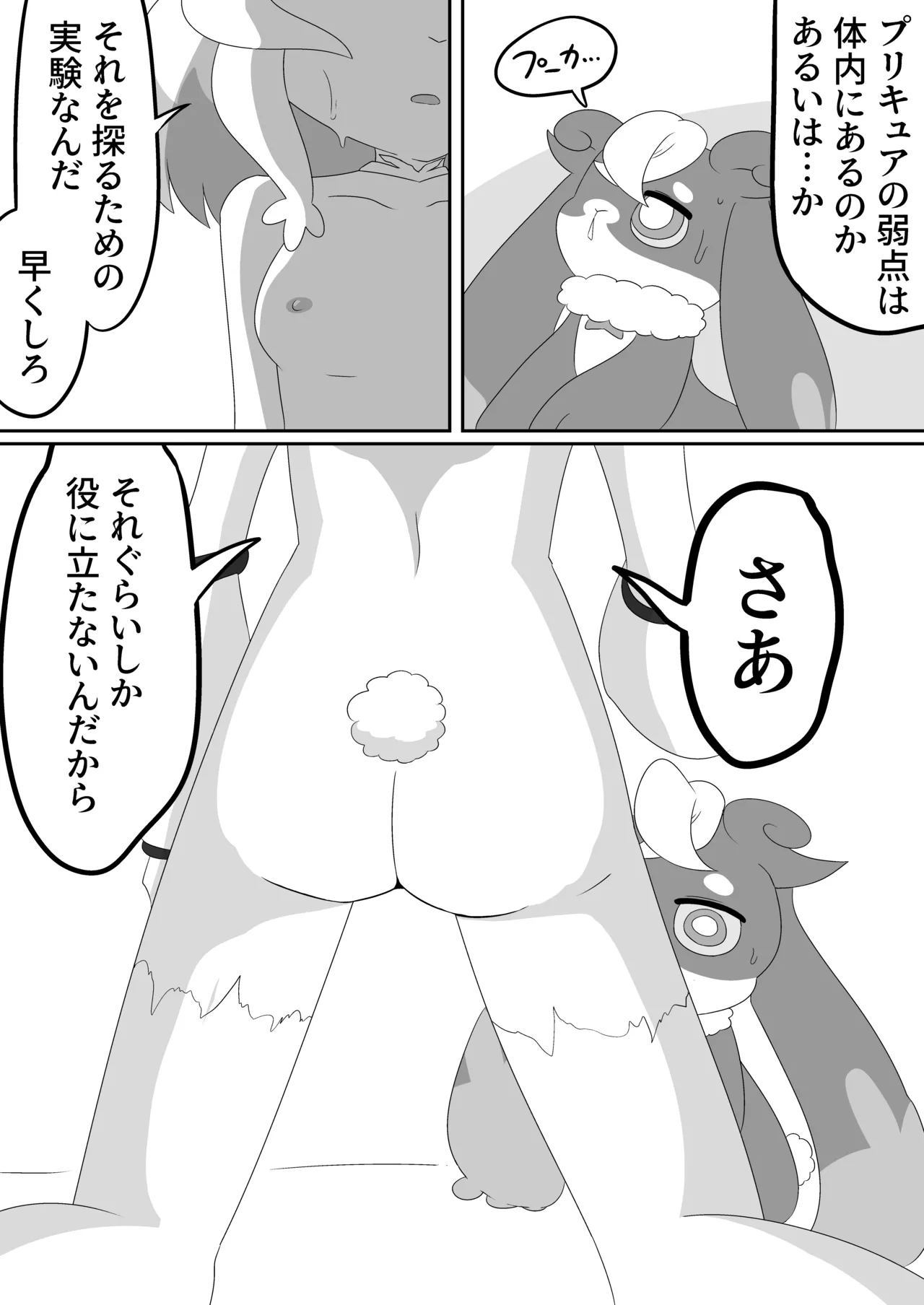 もしシュ△ームが△キュア履修中にエロ同人と遭遇したら Page.26