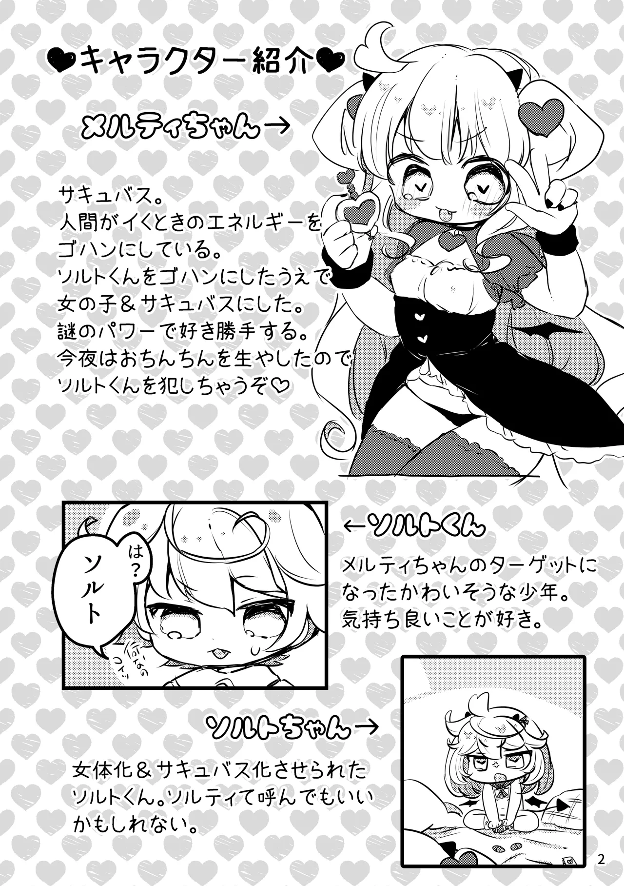 メルティ・ソルティ はじめての Page.3