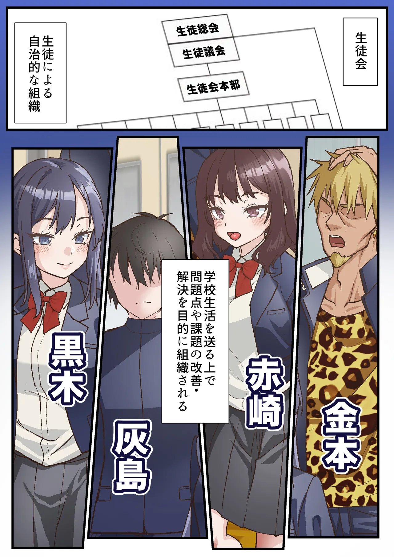 催眠チャラ男と寝取られ生徒会 NTR3 Page.6