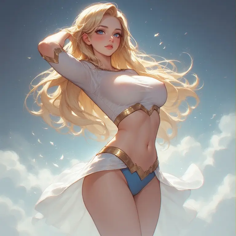 Angelic Supergirl Page.3