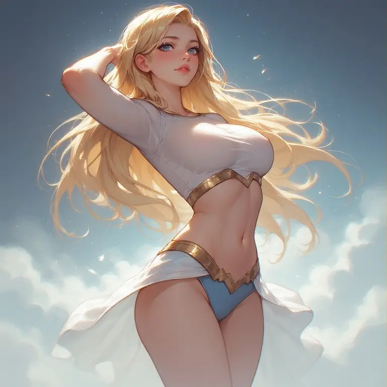 Angelic Supergirl Page.5