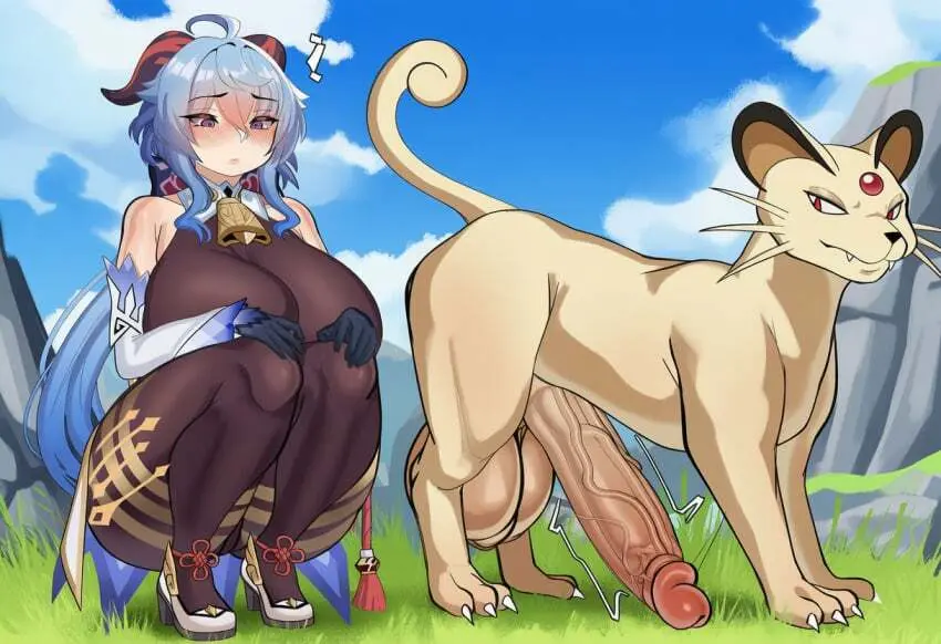 genshin impact x pokemon Page.17