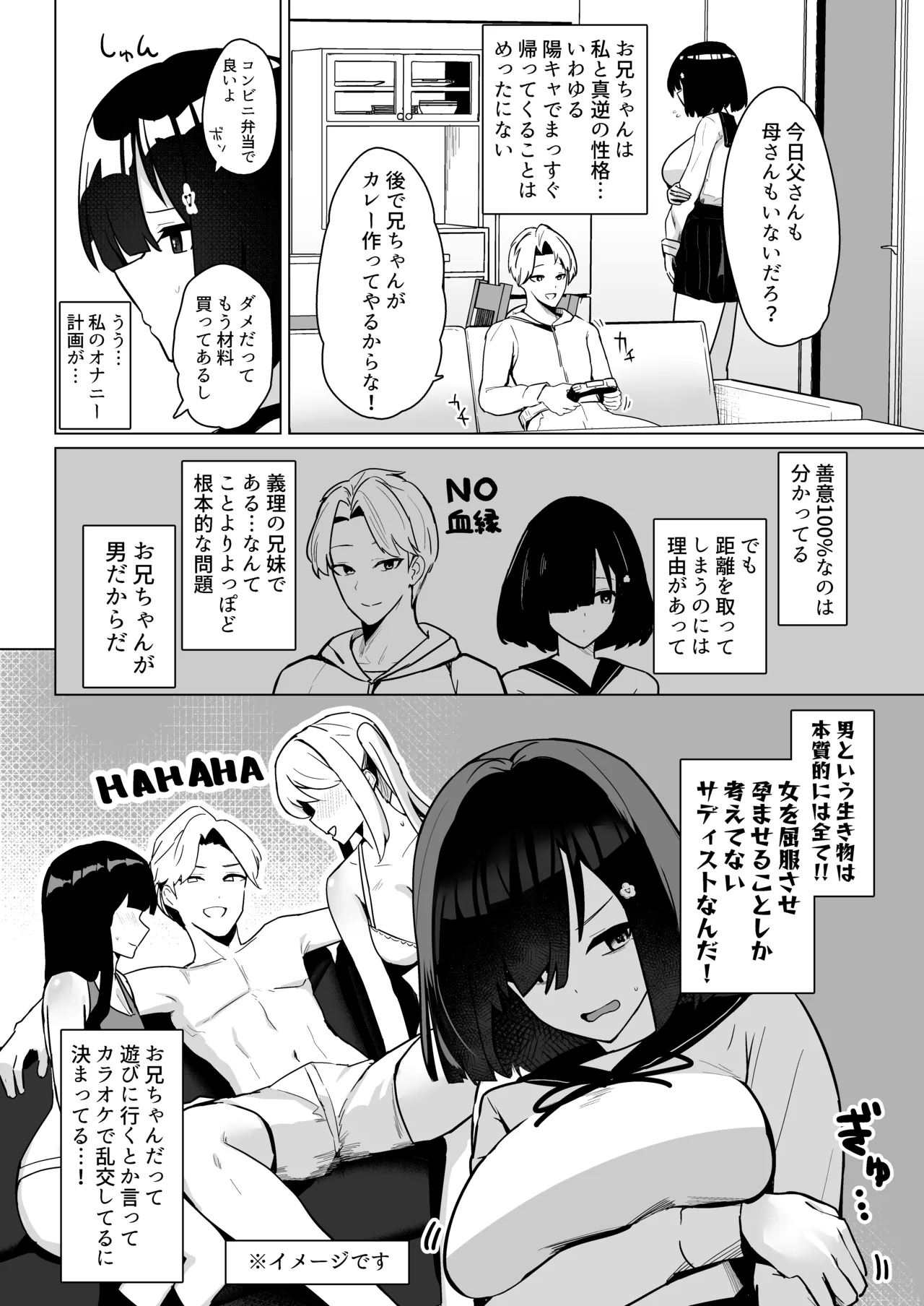 お兄ちゃんがマゾでした。 Page.3