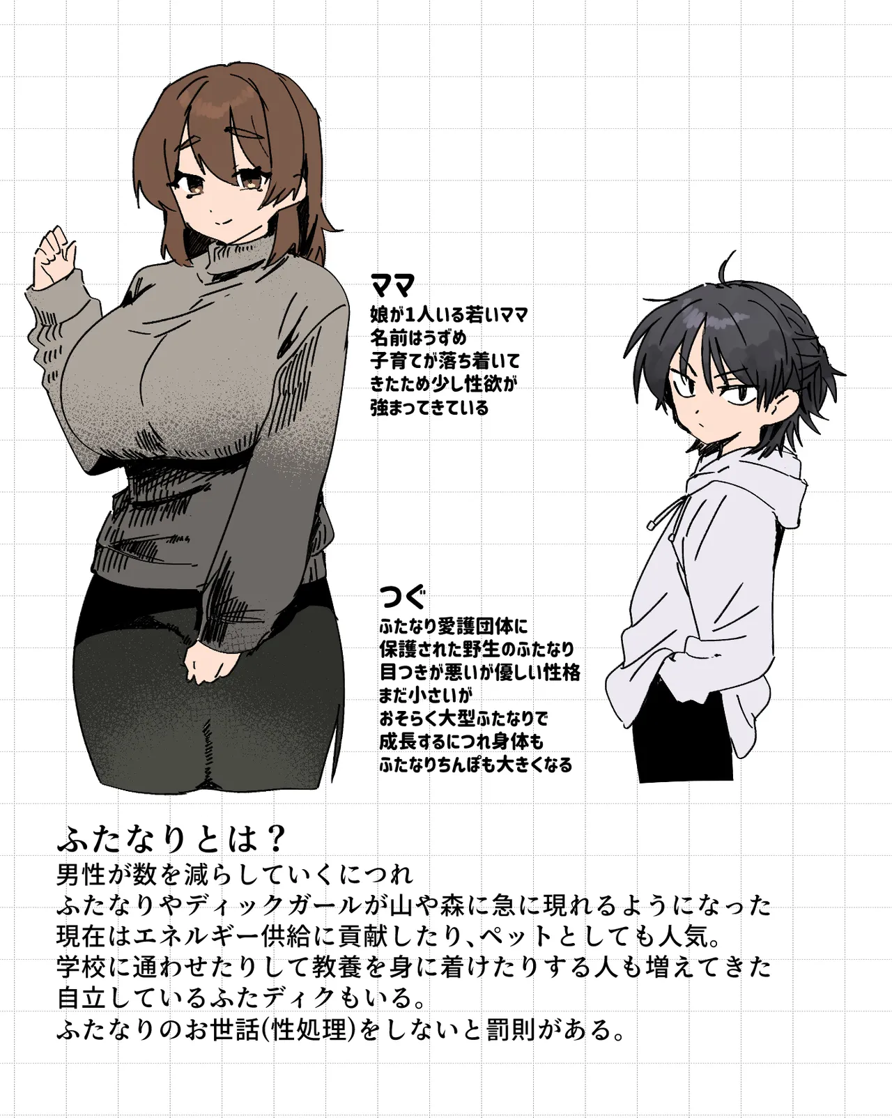 ふたなりの理性を破壊したいママ Page.42