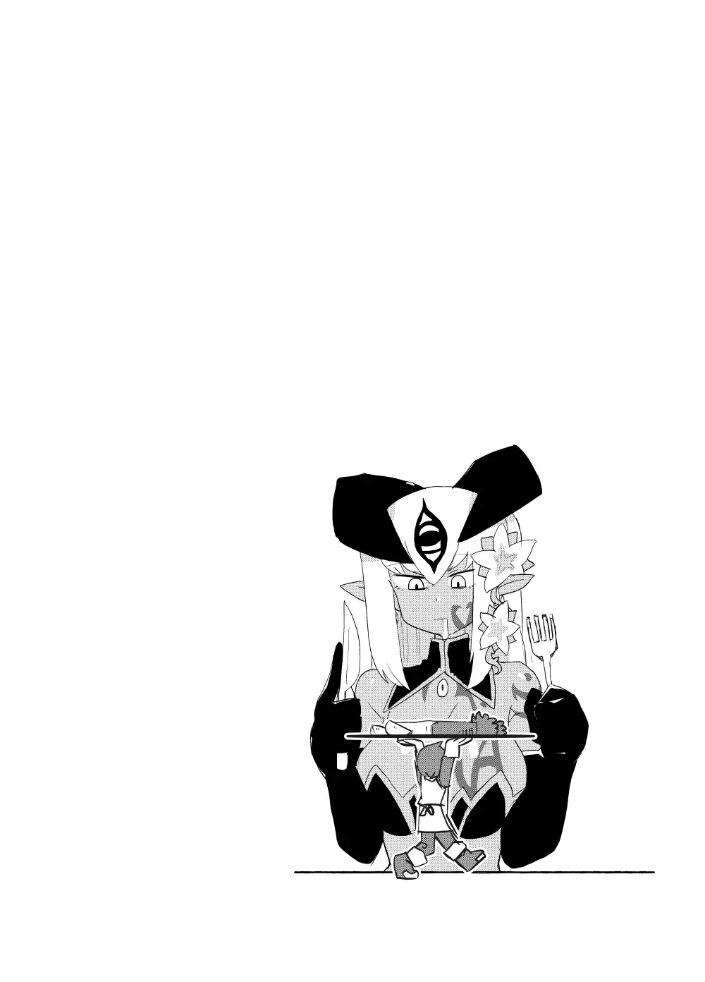 もんむす・くえすと！4コマとエッチなマンガ劇場ネタバレ編2 Page.59