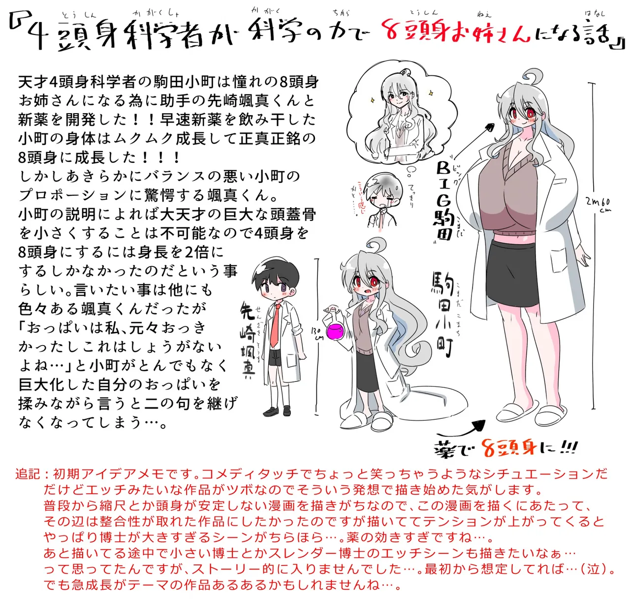 4頭身科学者が科学の力で憧れの8頭身お姉さんになる話 Page.20