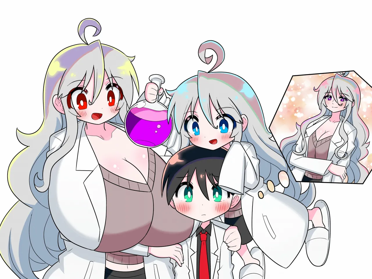 4頭身科学者が科学の力で憧れの8頭身お姉さんになる話 Page.21