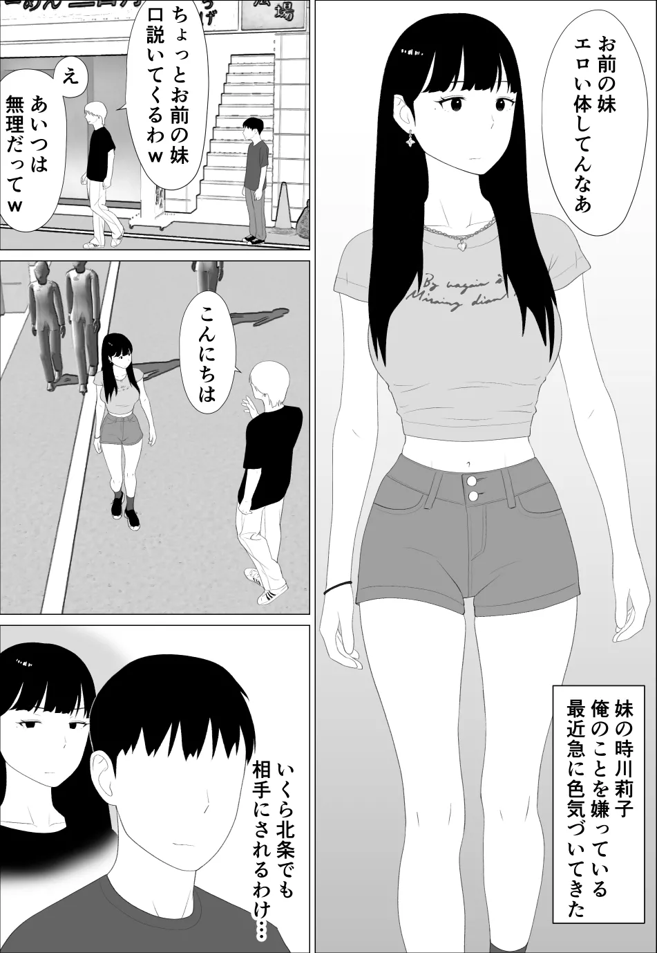 お前の妹エロい体してんなあ Page.6