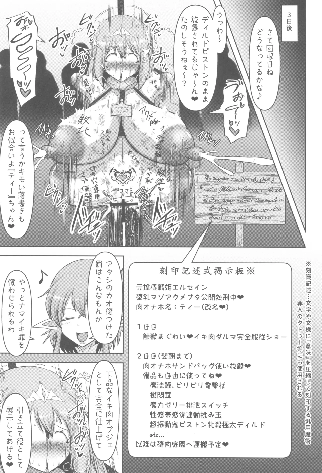 煌盾戦姫エルセイン 堕肉嘲罰 前編:戦姫獄悶恥刑 Page.25