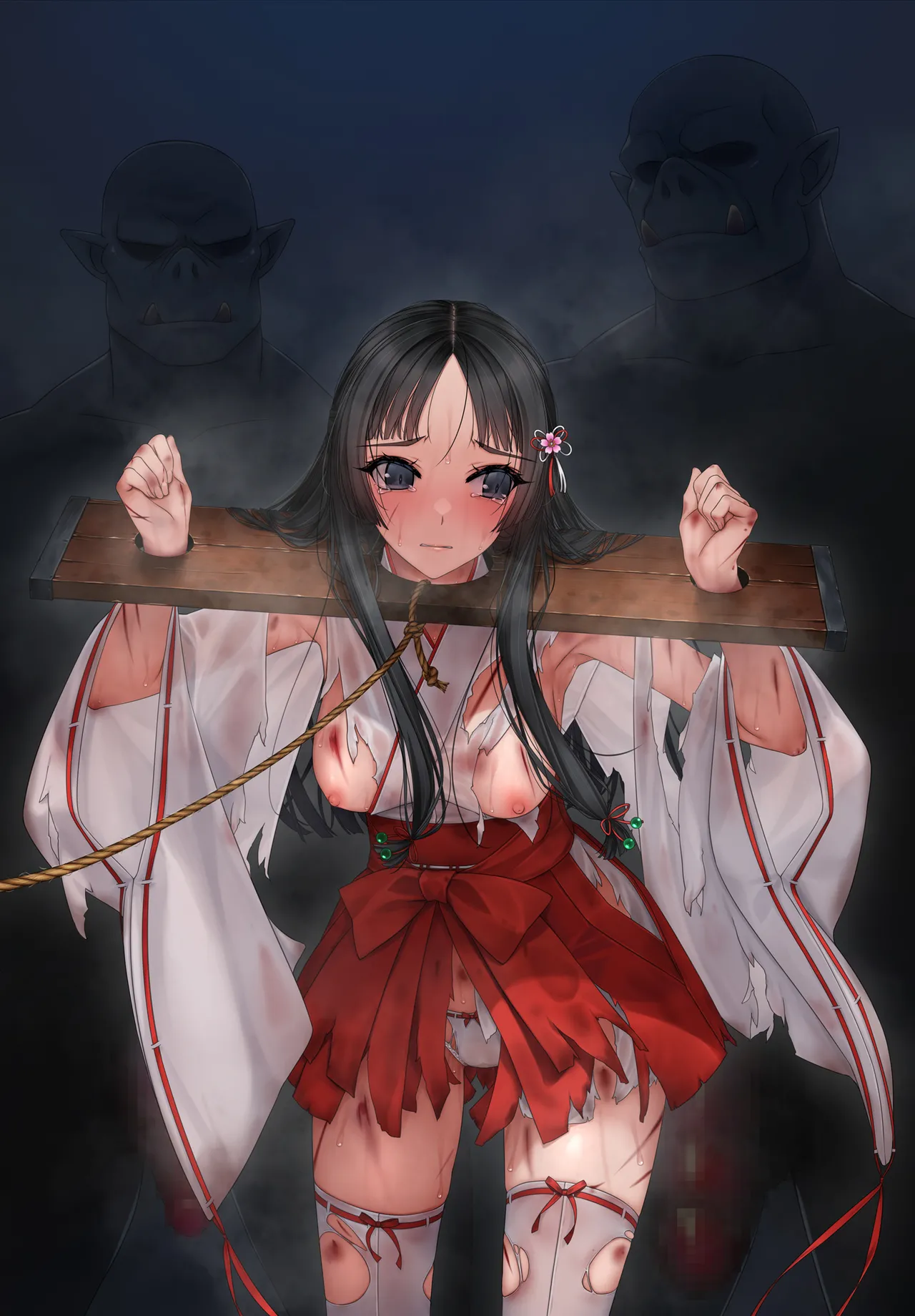 退魔巫女vsオーク Page.19