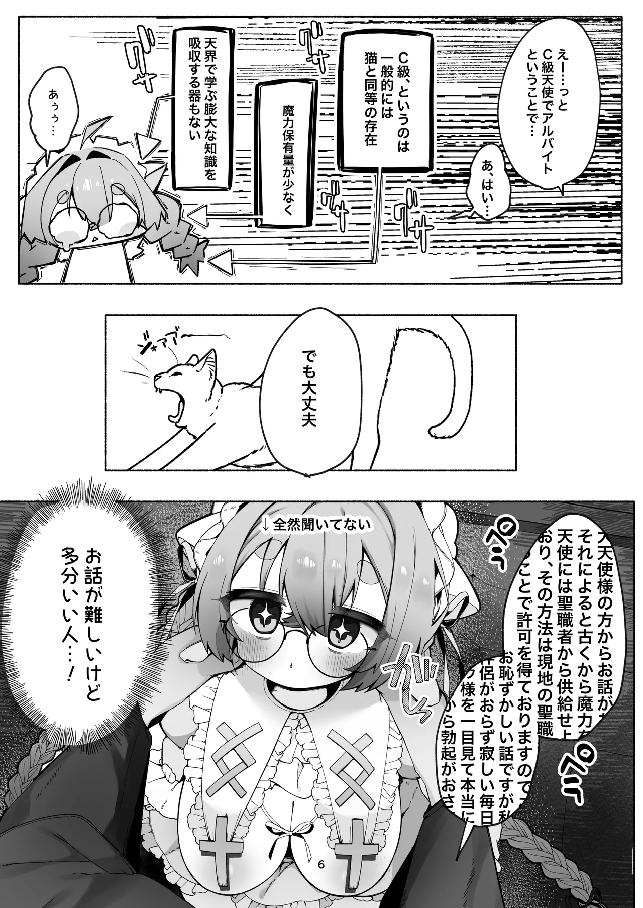 C級天使のアルバイト ～牧師さん編～ Page.6