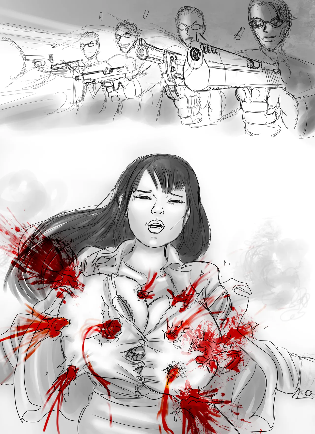 Asian SecretarIes ambushed by Yakuza Page.5